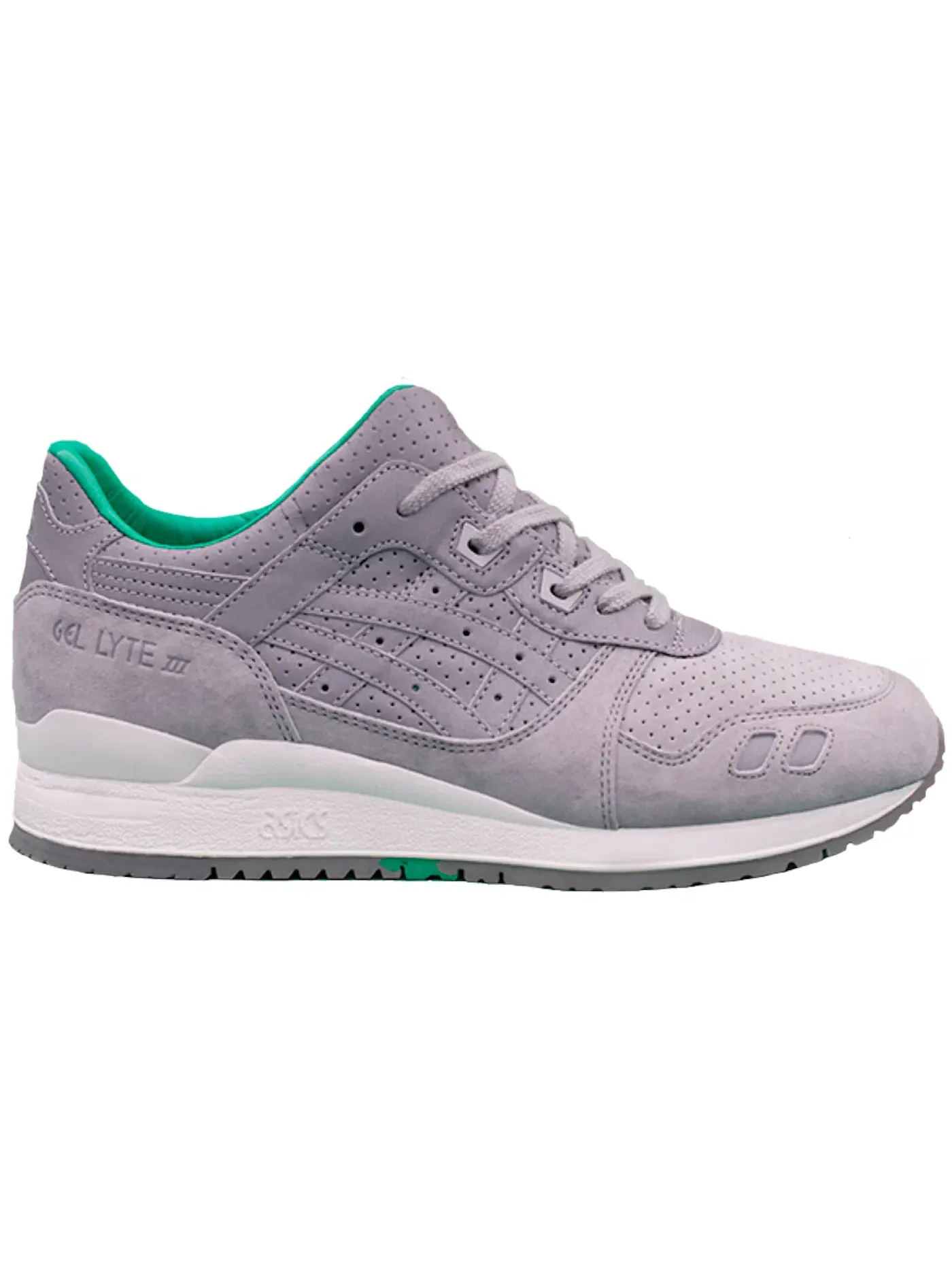 Мужские кроссовки Lifestyle с моделью ASICS Gel-Lyte III ASICS — изображение 1 из 1, серебристый/серебристый