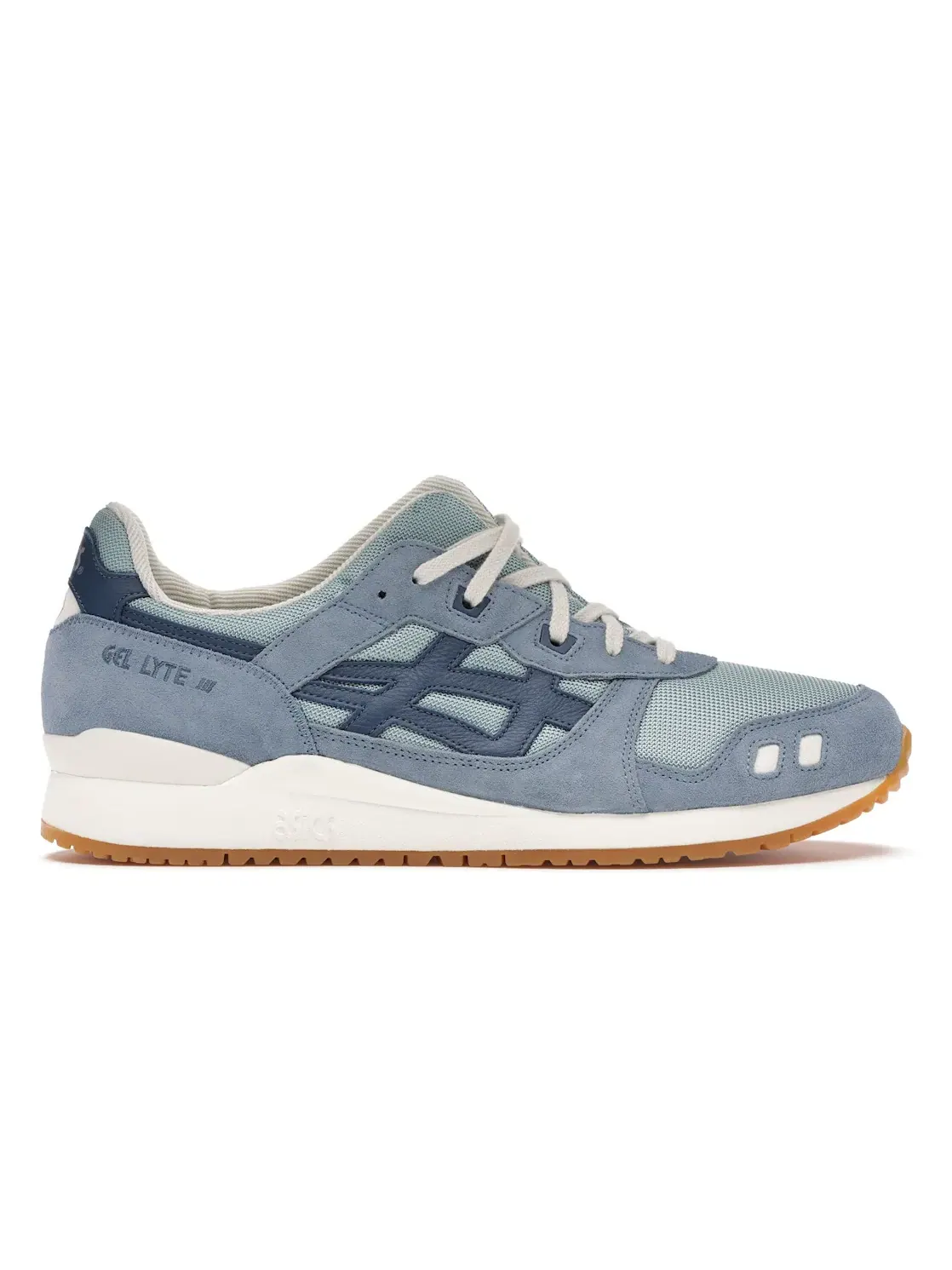 Мужские кроссовки с замшевым и сетчатым верхом ASICS Gel-Lyte III — изображение 1 из 4, синий