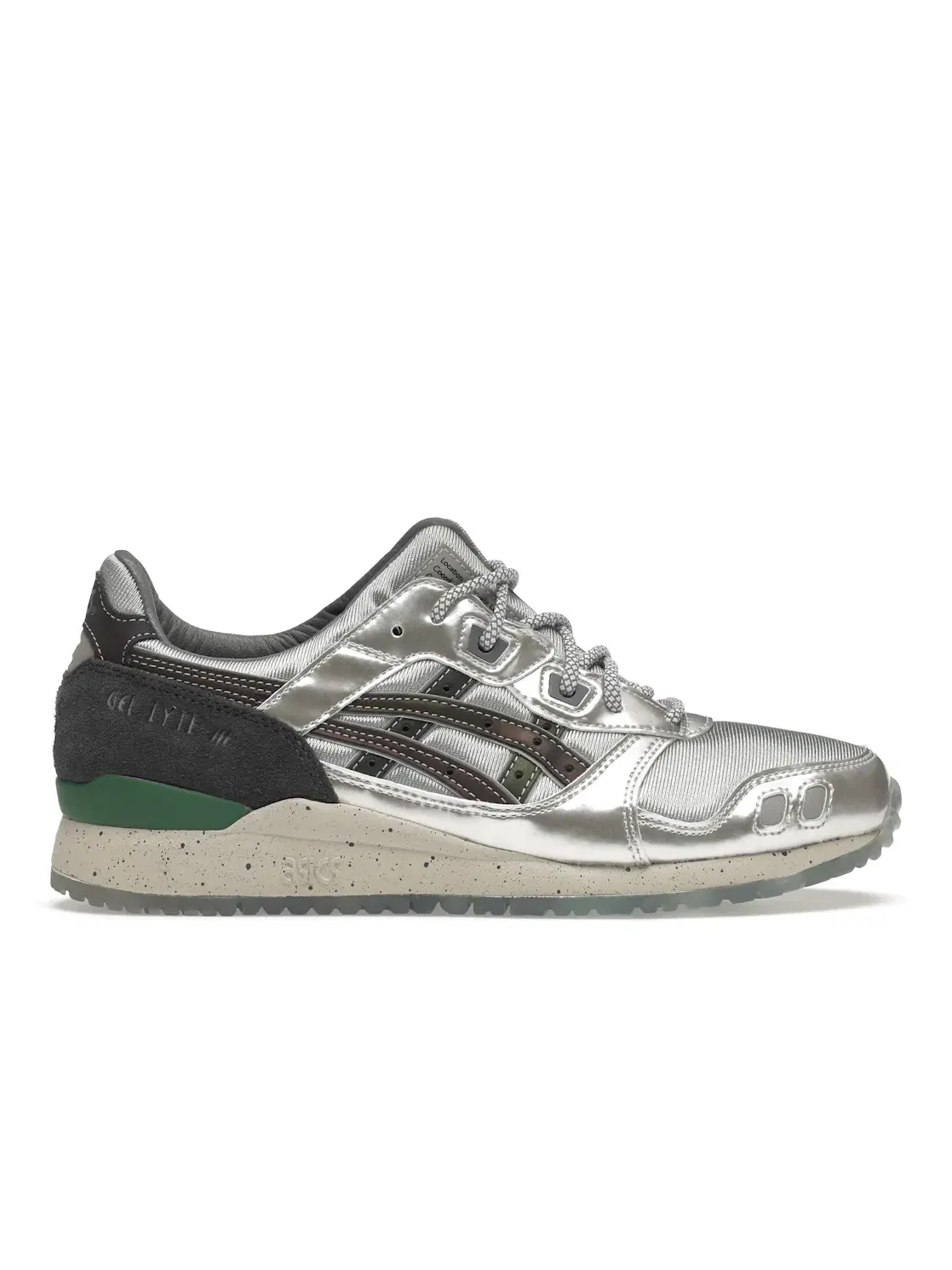 Мужские кроссовки Lifestyle ASICS Gel-Lyte III ASICS — изображение 1 из 4, серебристый/черный