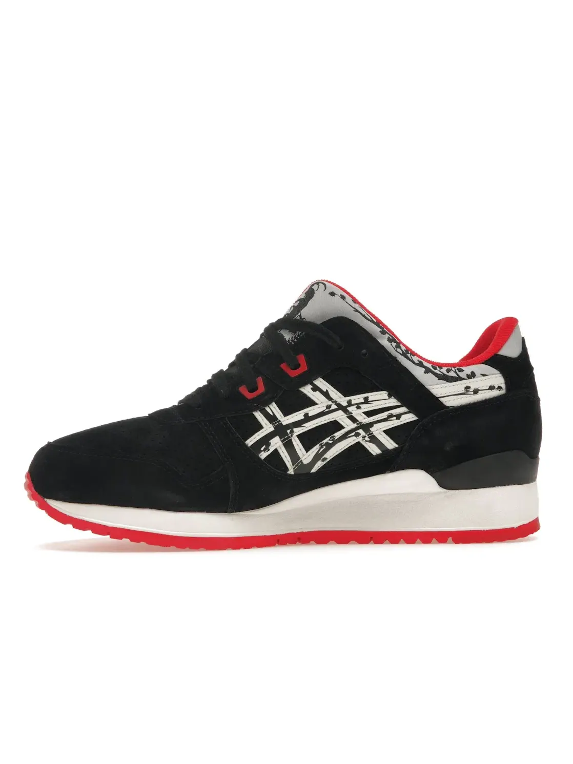 Мужские кроссовки Lifestyle ASICS Gel-Lyte III Titolo Papercut — изображение 3 из 4, черный/красный-белый