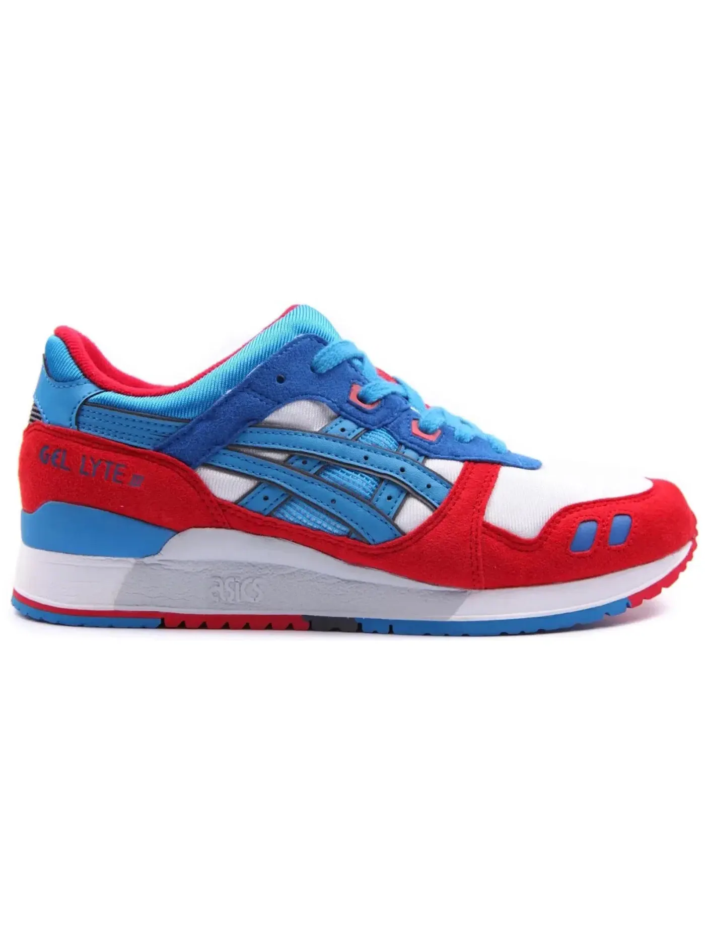 Мужские кроссовки ASICS Gel-Lyte III — изображение 1 из 1, белый/синий