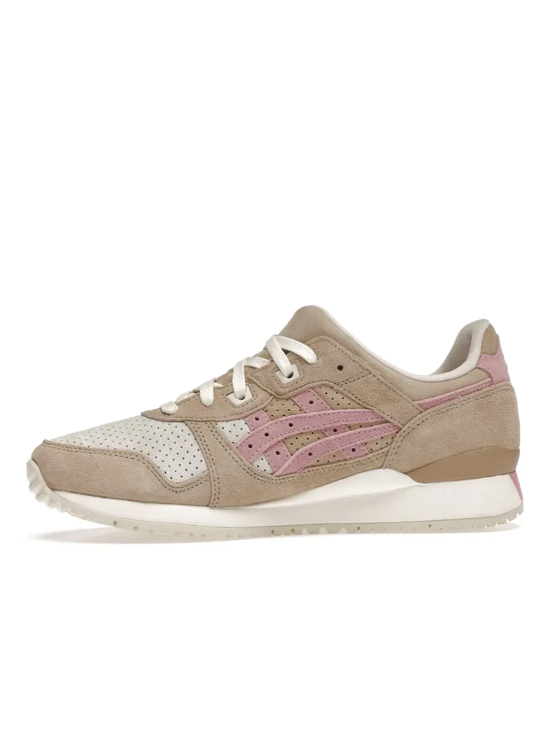 Мужские кроссовки Lifestyle с текстурой Wood Crepe ASICS Gel-Lyte III, Wood Crepe/Plum Blossom — изображение 3 из 4