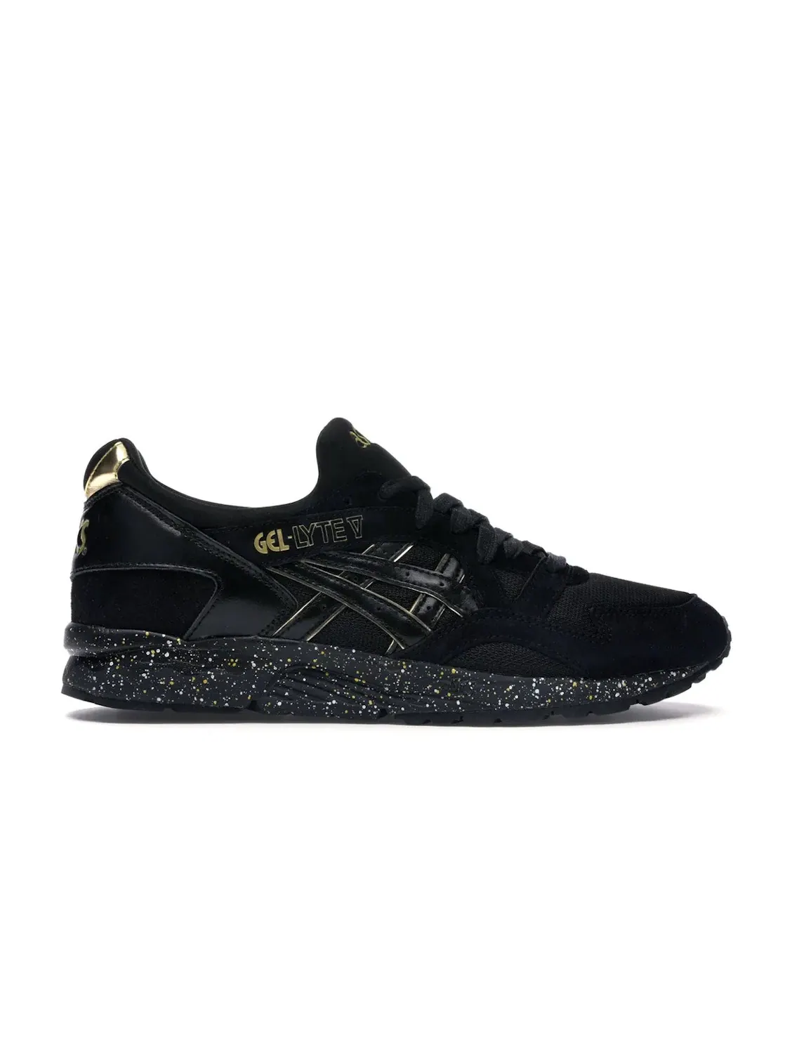 Мужские кроссовки ASICS Gel-Lyte V atmos — изображение 1 из 4, черный/золотистый