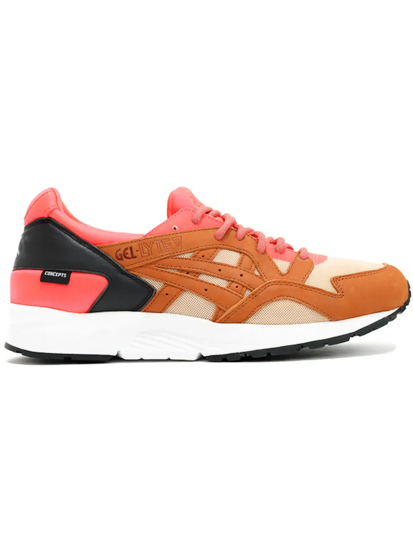 Мужские кроссовки Lifestyle ASICS Gel-Lyte V Concepts Mix & Match Coral — изображение 1 из 1, серый