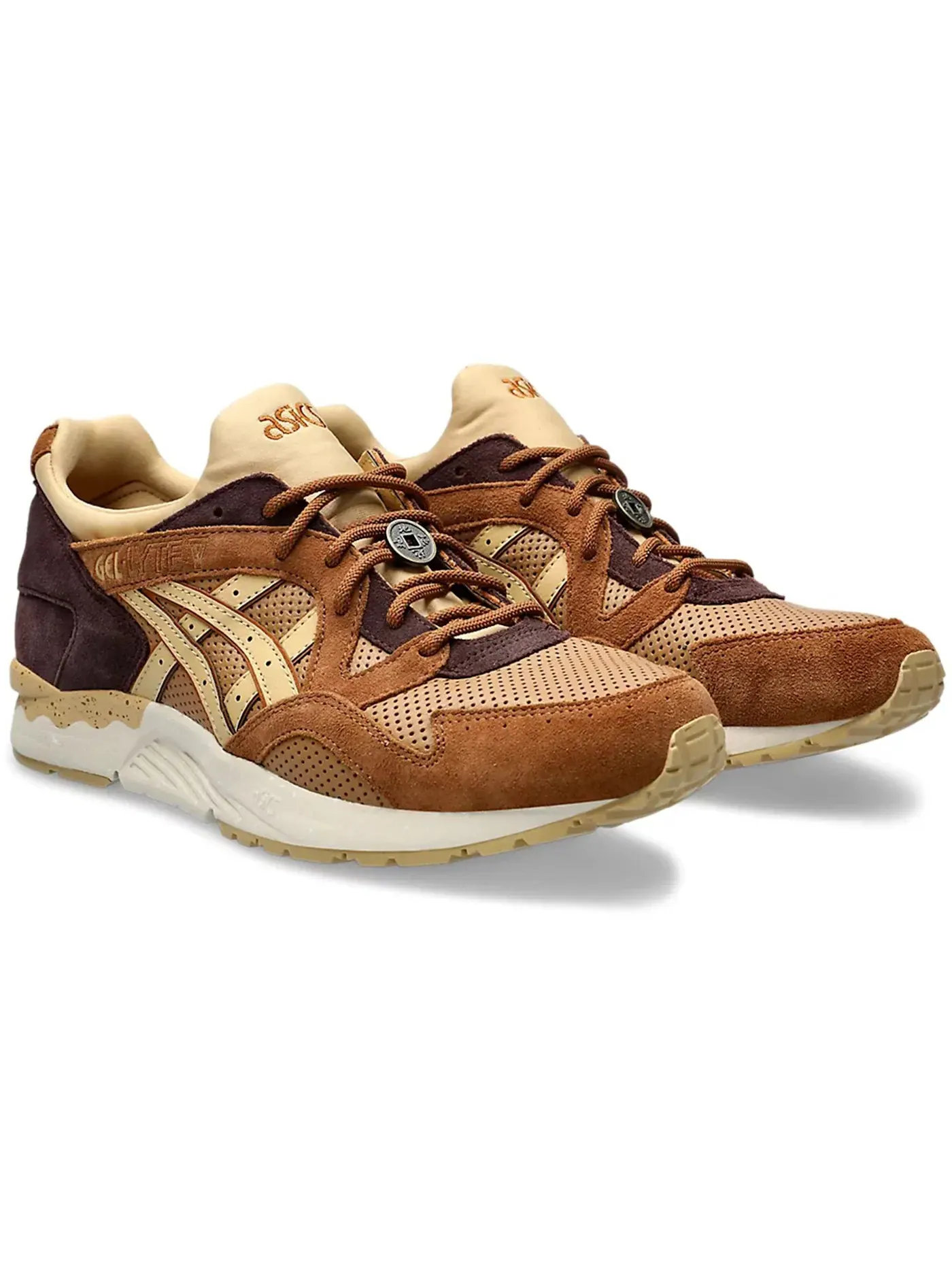 Мужские кроссовки Lifestyle ASICS Gel-Lyte V — изображение 2 из 3, коричневый