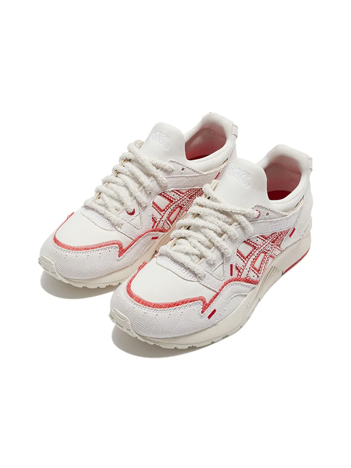 Мужские кроссовки Lifestyle ASICS Gel-Lyte V — изображение 2 из 4, кремовый/красный