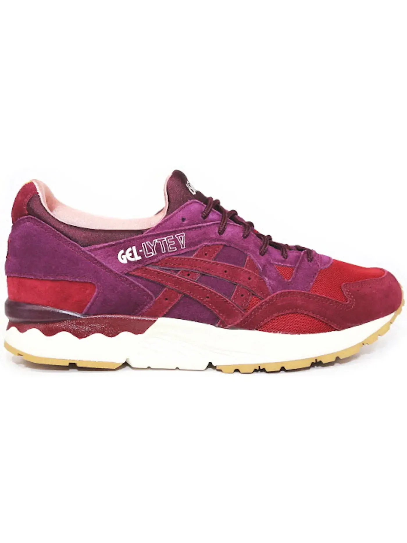 Мужские кроссовки Lifestyle ASICS Gel-Lyte V — изображение 1 из 1, розовый/красный/белый