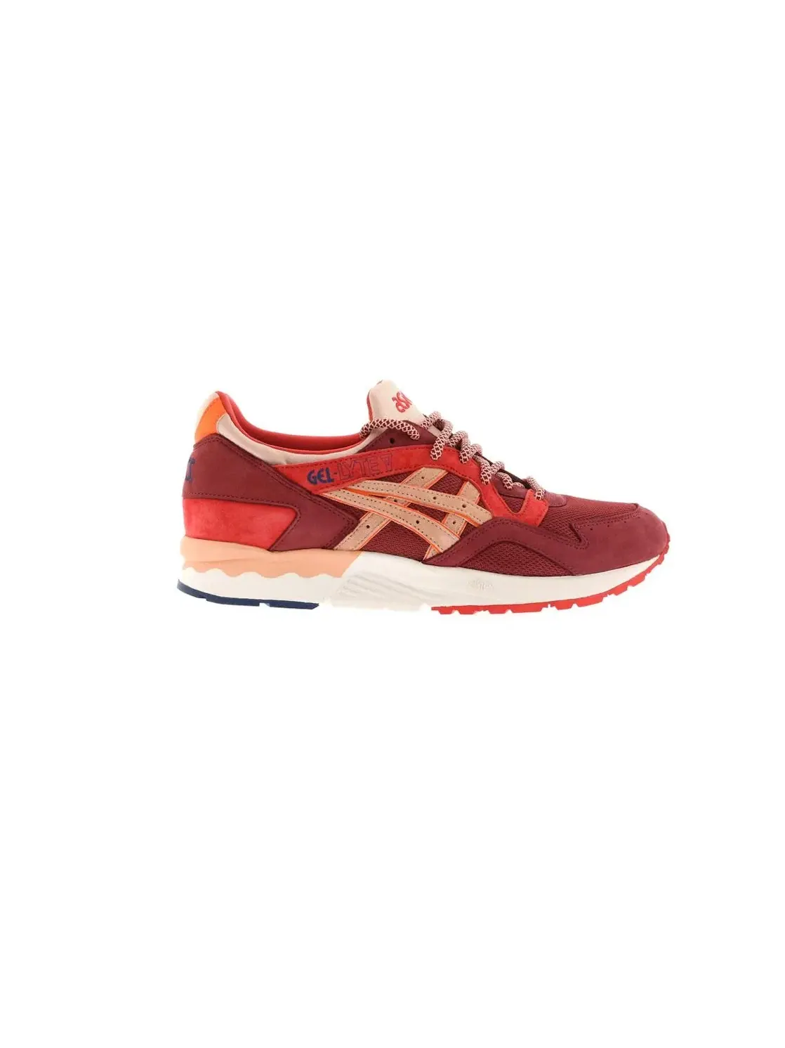 Мужские кроссовки Lifestyle ASICS Gel-Lyte V Ronnie Fieg Volcano ASICS — изображение 1 из 4, бордовый/красный/розовый