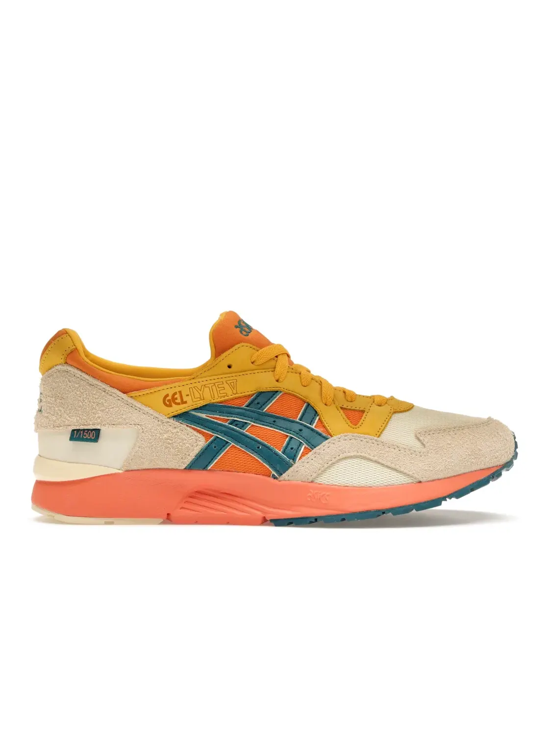Мужские кроссовки Lifestyle ASICS Gel-Lyte V — изображение 1 из 4, прозрачный желтый/синий