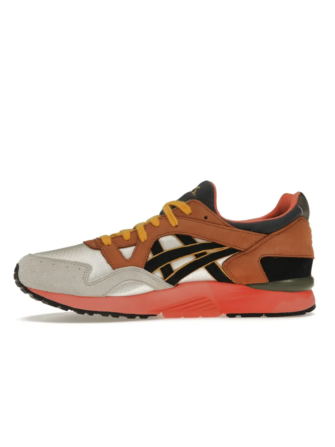 Мужские кроссовки Lifestyle ASICS Gel-Lyte V UBIQ Midnight Bloom — изображение 3 из 4, белый/темно-синий