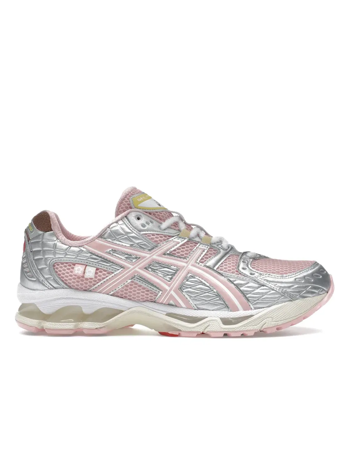 Мужские кроссовки с принтом ASICS Gel-Nimbus 10.1 — изображение 1 из 4, кремовый