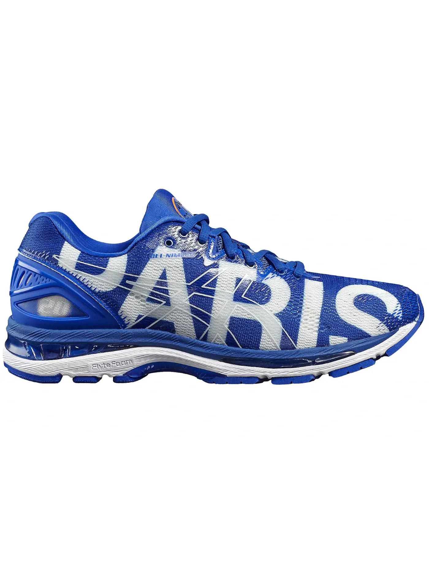 Мужские кроссовки для бега ASICS Gel-Nimbus 20 — изображение 1 из 1, синий/белый