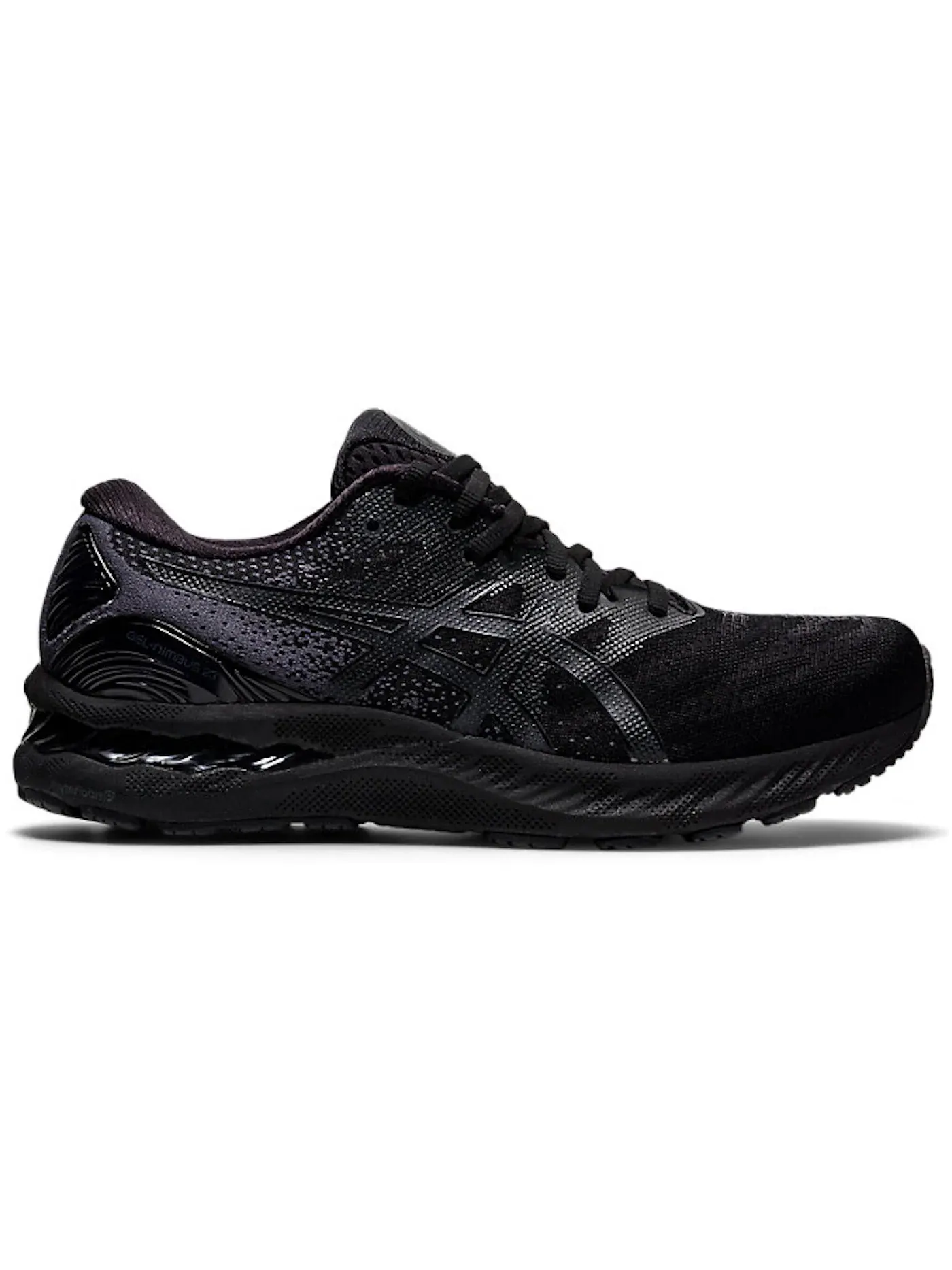 Мужские кроссовки для бега ASICS Gel-Nimbus 23 — изображение 1 из 1, черный/черный