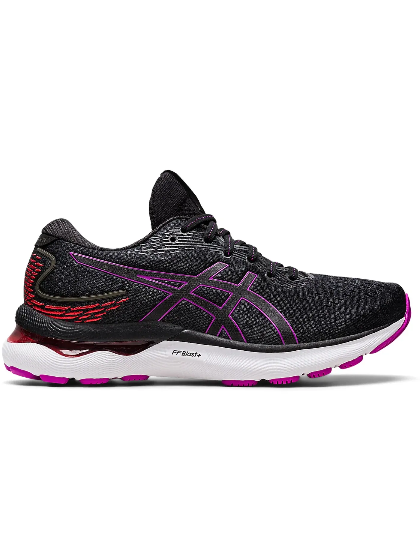 Женские кроссовки для бега ASICS Gel-Nimbus 24 — изображение 1 из 1, черный