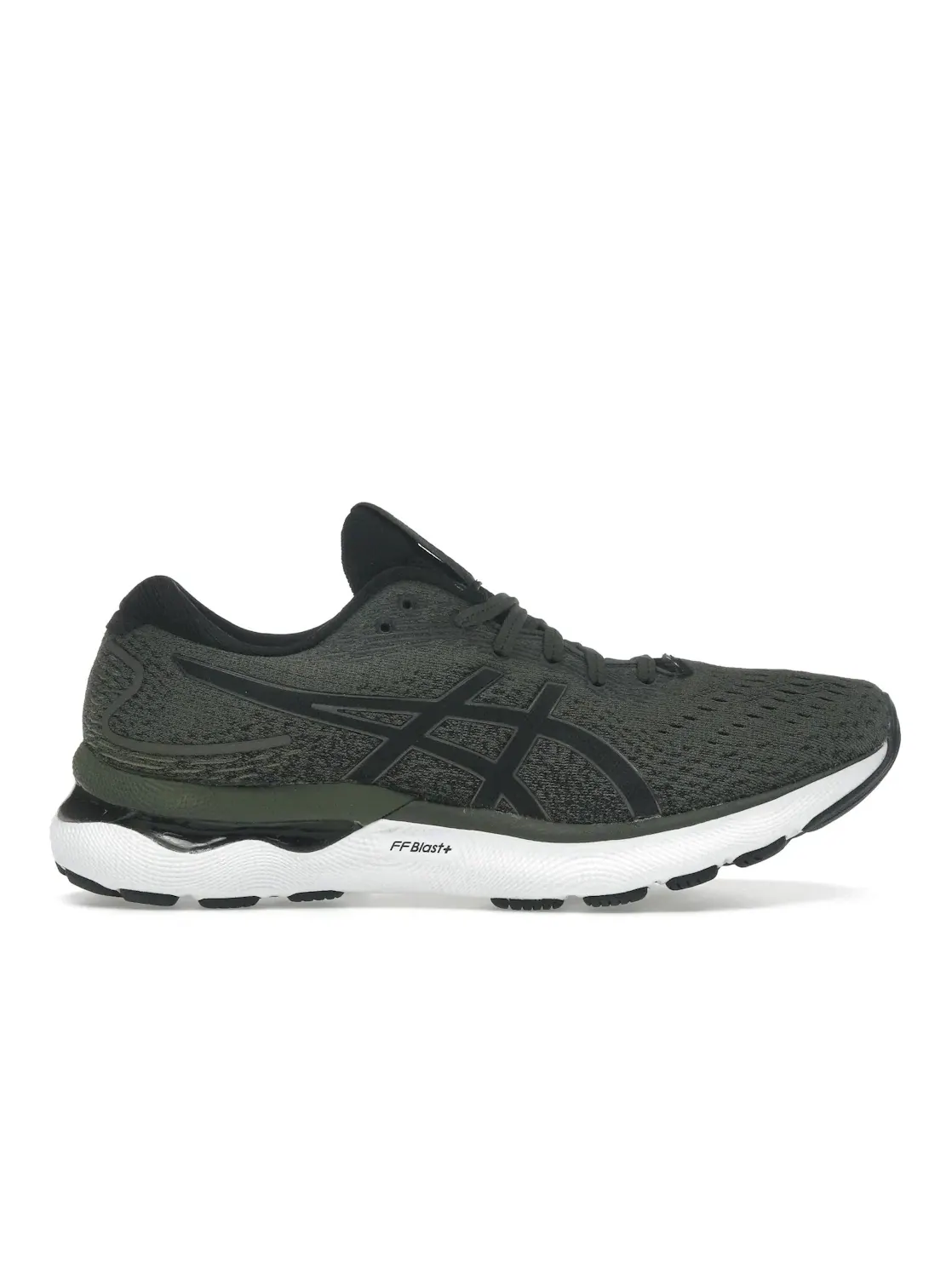 Мужские кроссовки для бега ASICS Gel-Nimbus 24 — изображение 1 из 4, оливковый