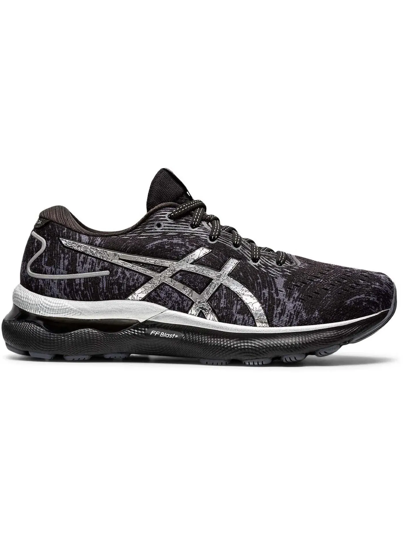 Женские кроссовки для бега ASICS Gel-Nimbus 24 — изображение 1 из 1, серый/серебристый
