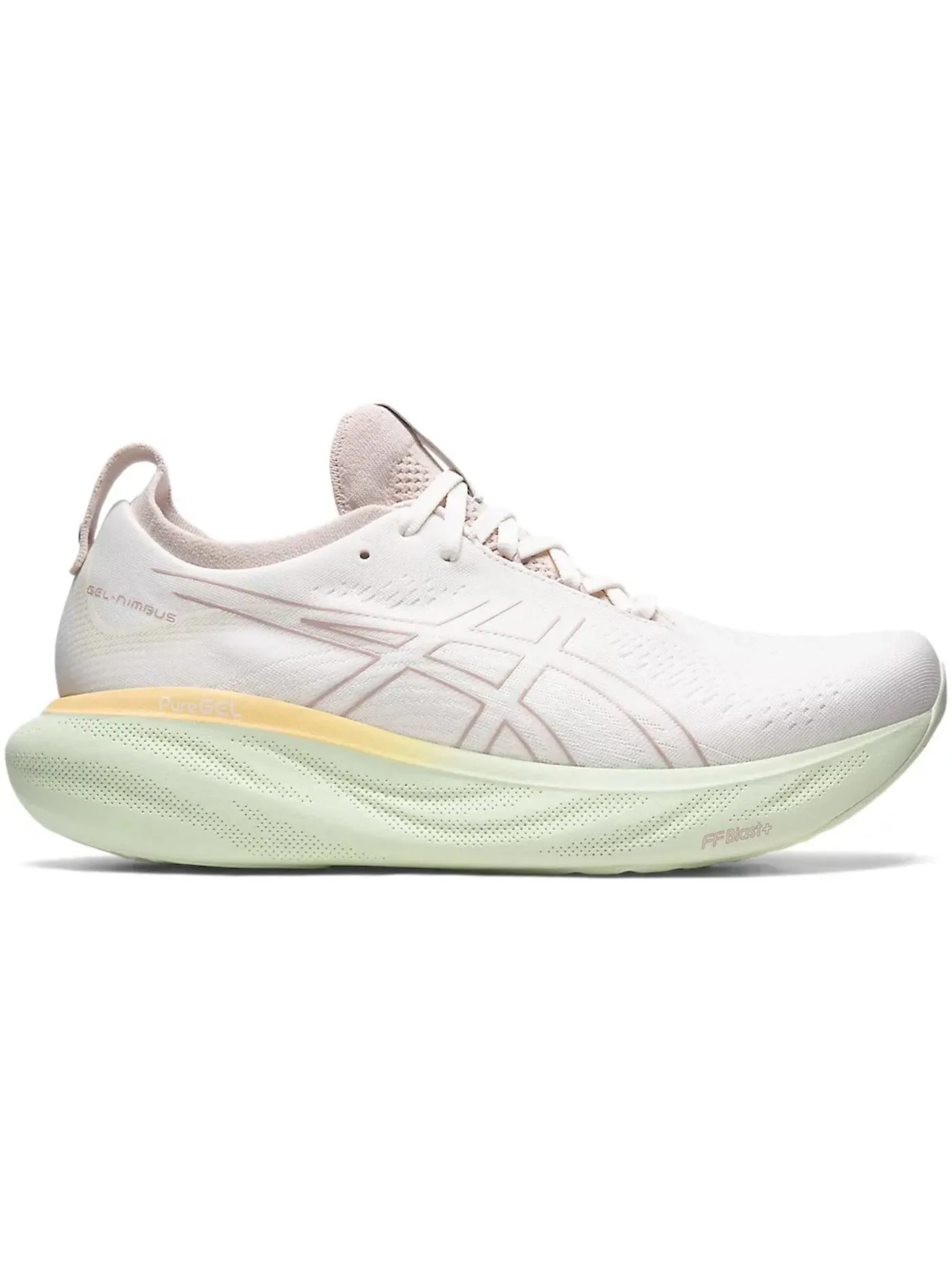 Мужские кроссовки для бега ASICS Gel-Nimbus 25 — изображение 1 из 1, кремовый
