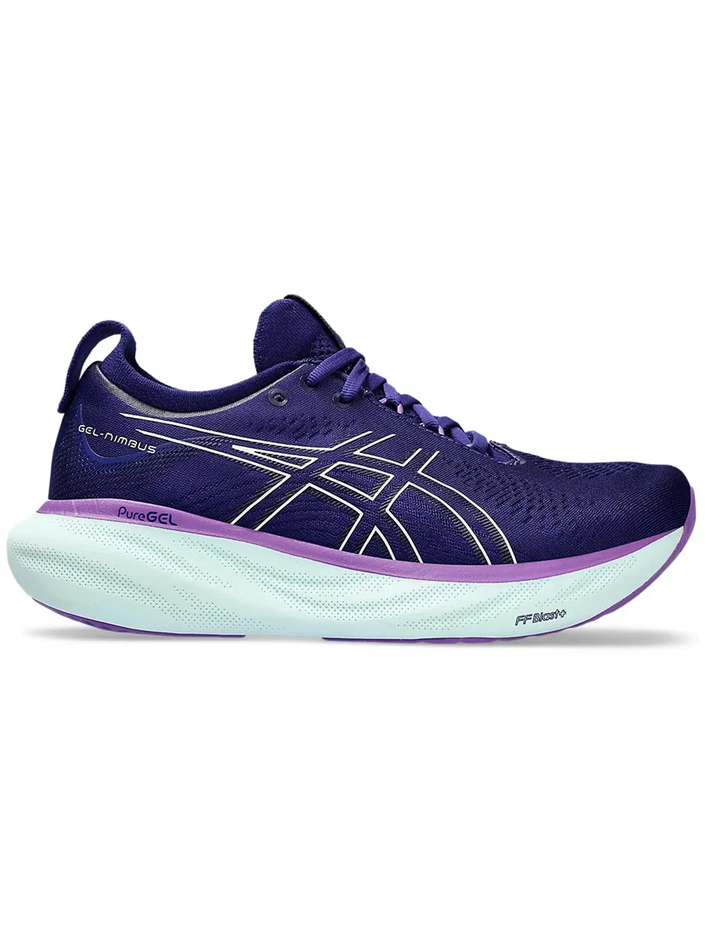 Женские кроссовки для бега ASICS Gel-Nimbus 25 — изображение 1 из 1, синий