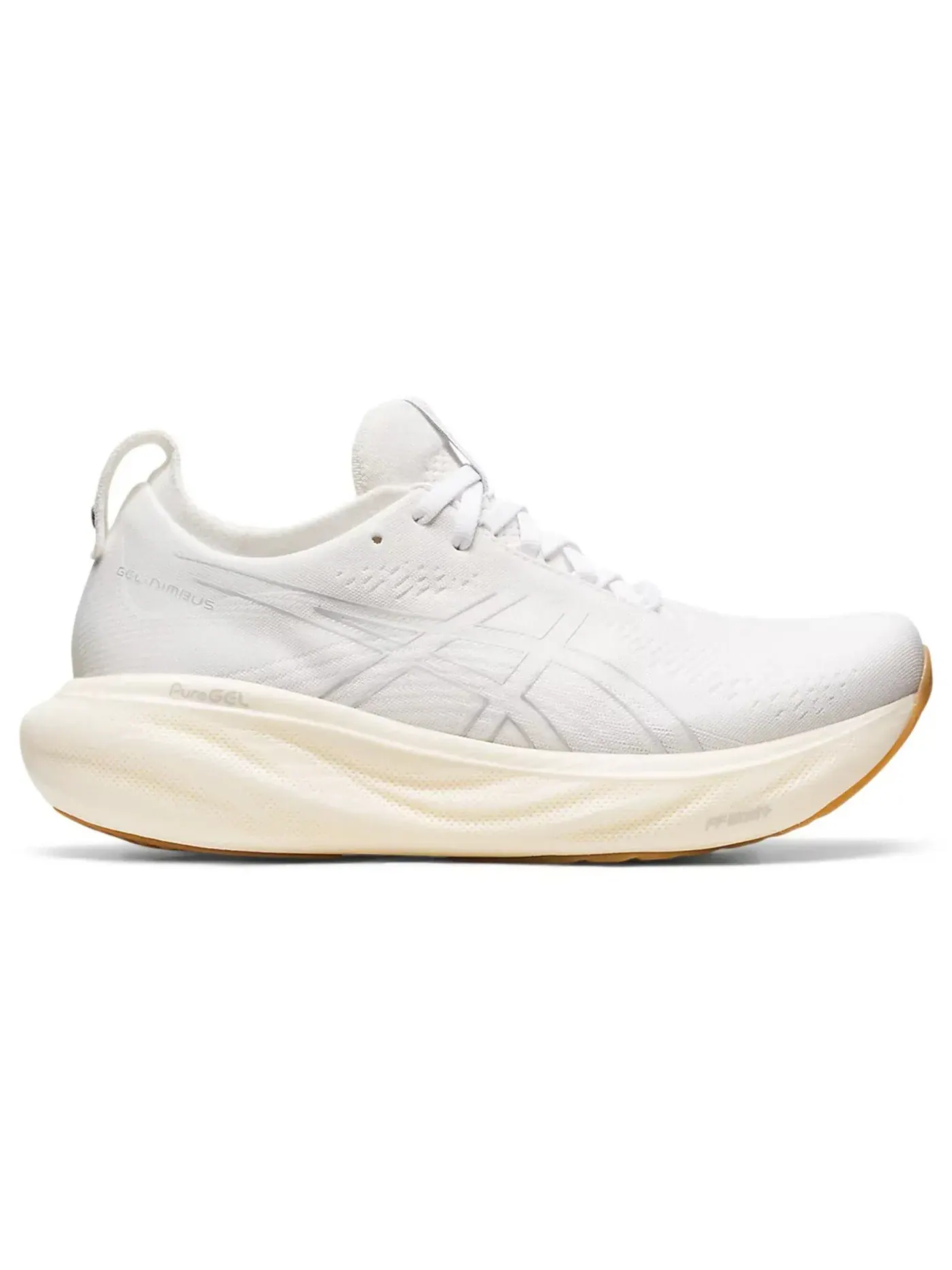 Женские кроссовки для бега ASICS Gel-Nimbus 25 — изображение 1 из 1, белый белый