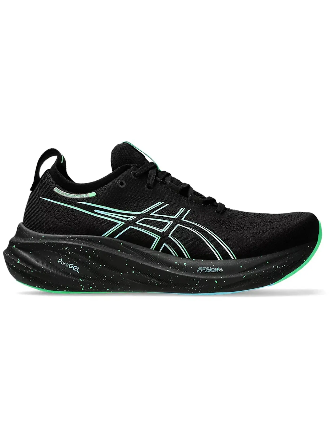 Мужские кроссовки для бега ASICS Gel-Nimbus 26 — изображение 1 из 1, черный
