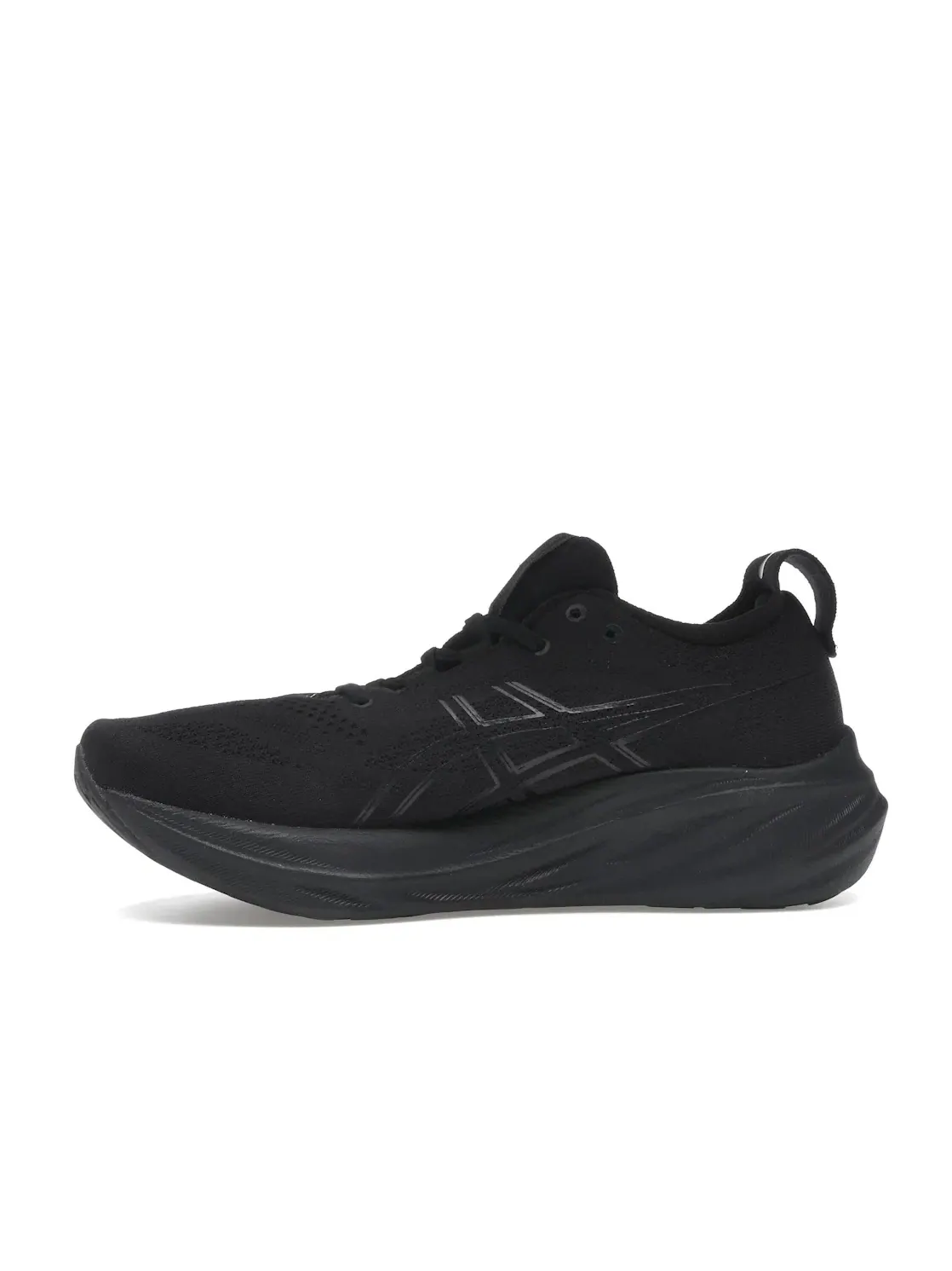 Женские кроссовки для бега ASICS Gel-Nimbus 26 — изображение 3 из 4, черный/черный