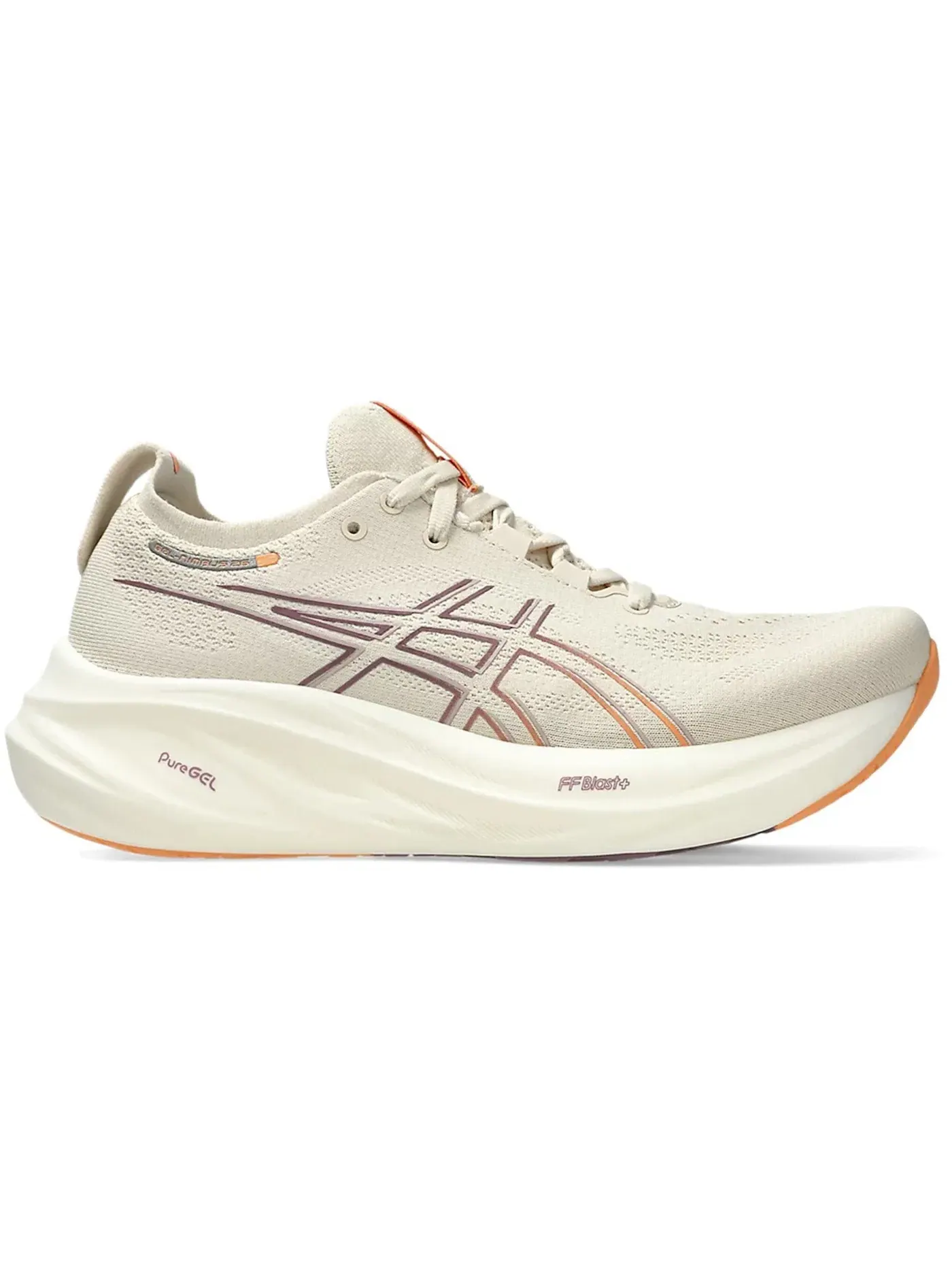 Женские кроссовки для бега ASICS Gel-Nimbus 26 — изображение 1 из 1, оранжевый