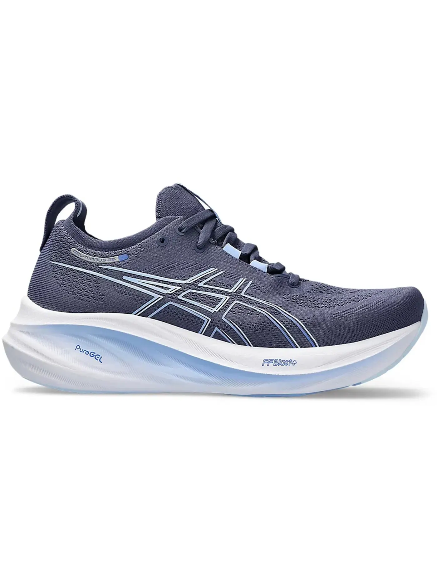 Женские кроссовки для бега ASICS Gel-Nimbus 26 — изображение 1 из 1, синий