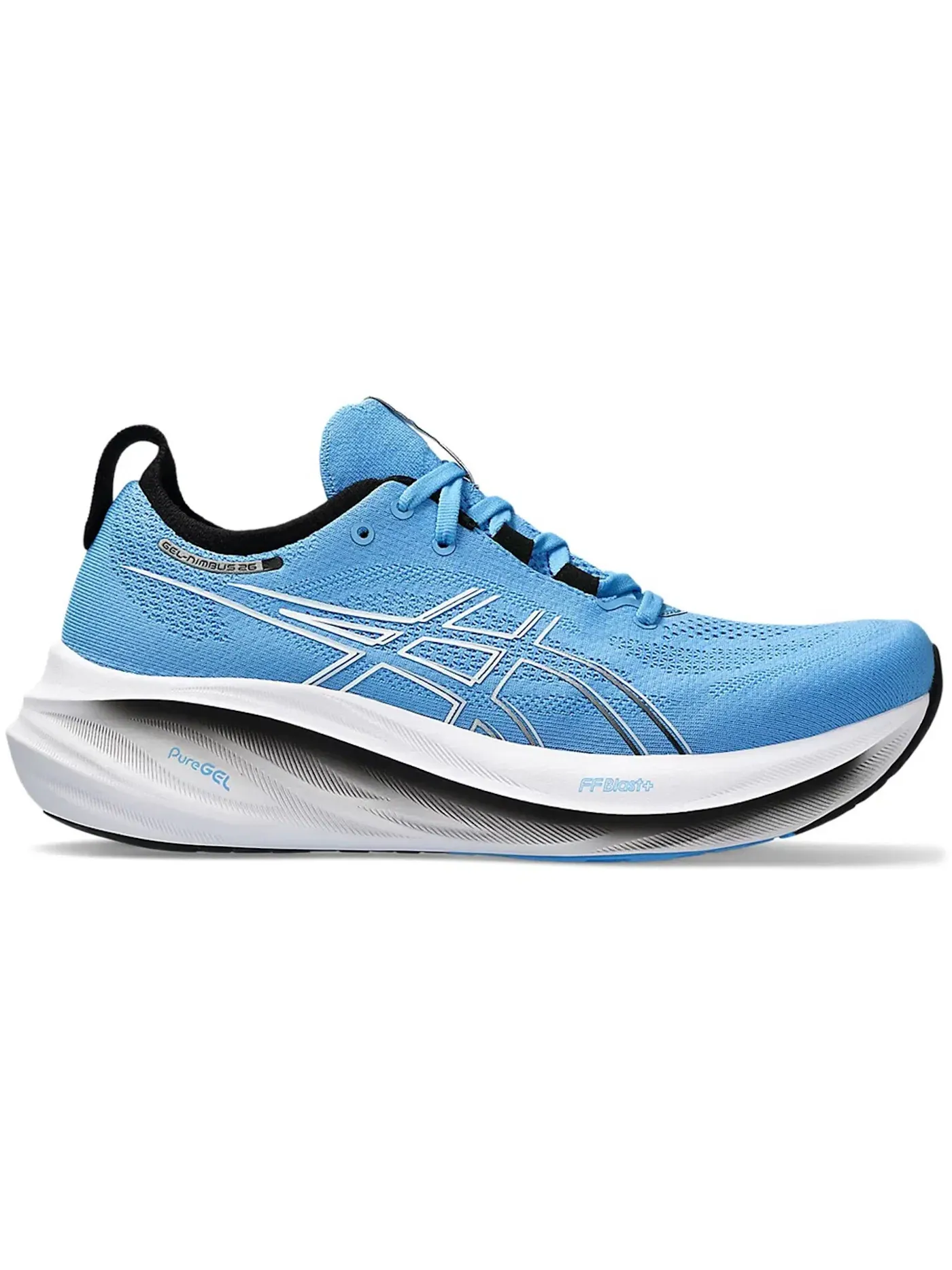 Мужские кроссовки беговые ASICS Gel-Nimbus 26 — изображение 1 из 1, черный