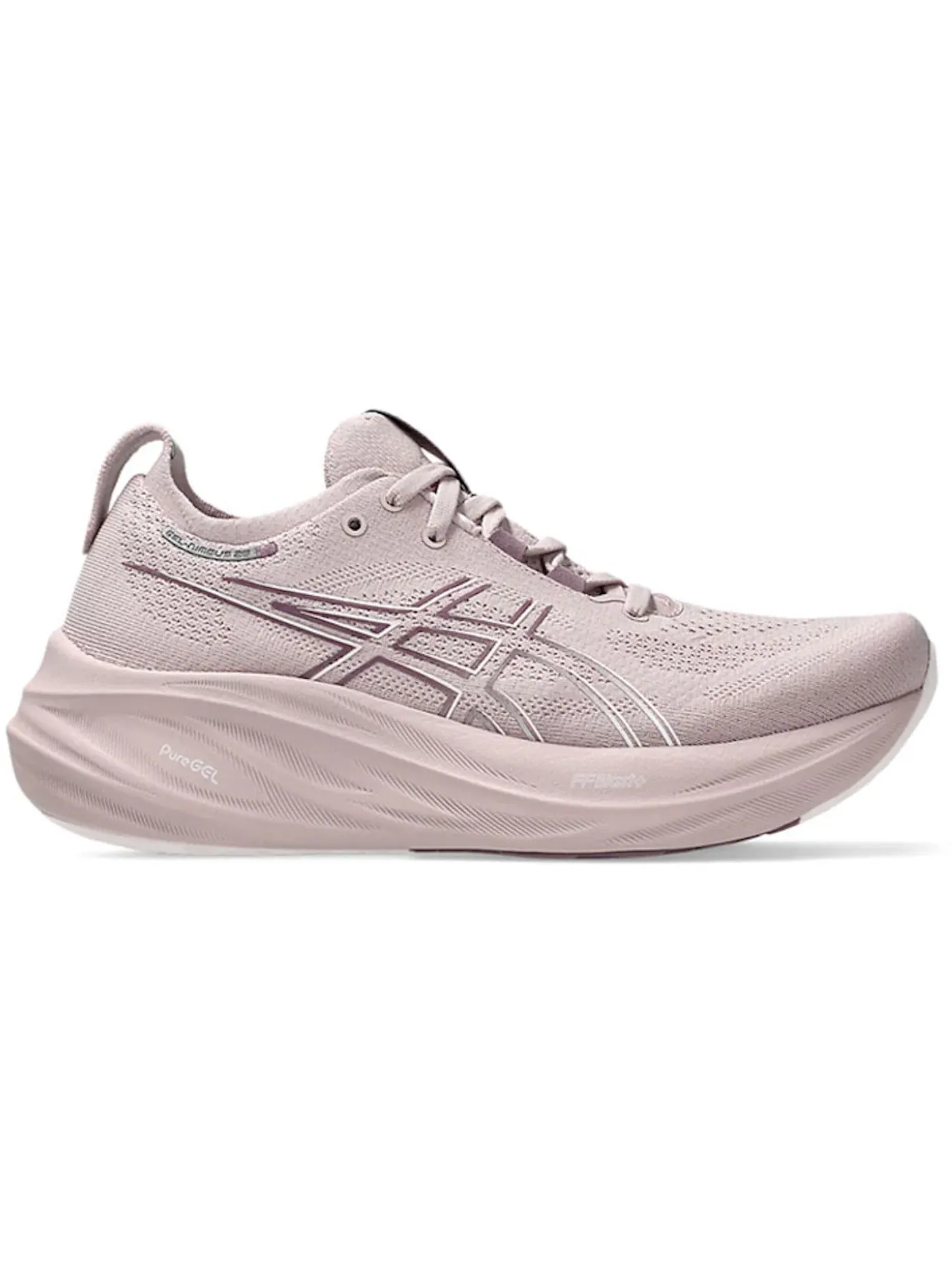 Женские кроссовки для бега ASICS Gel-Nimbus 26 — изображение 1 из 1, розовый/белый