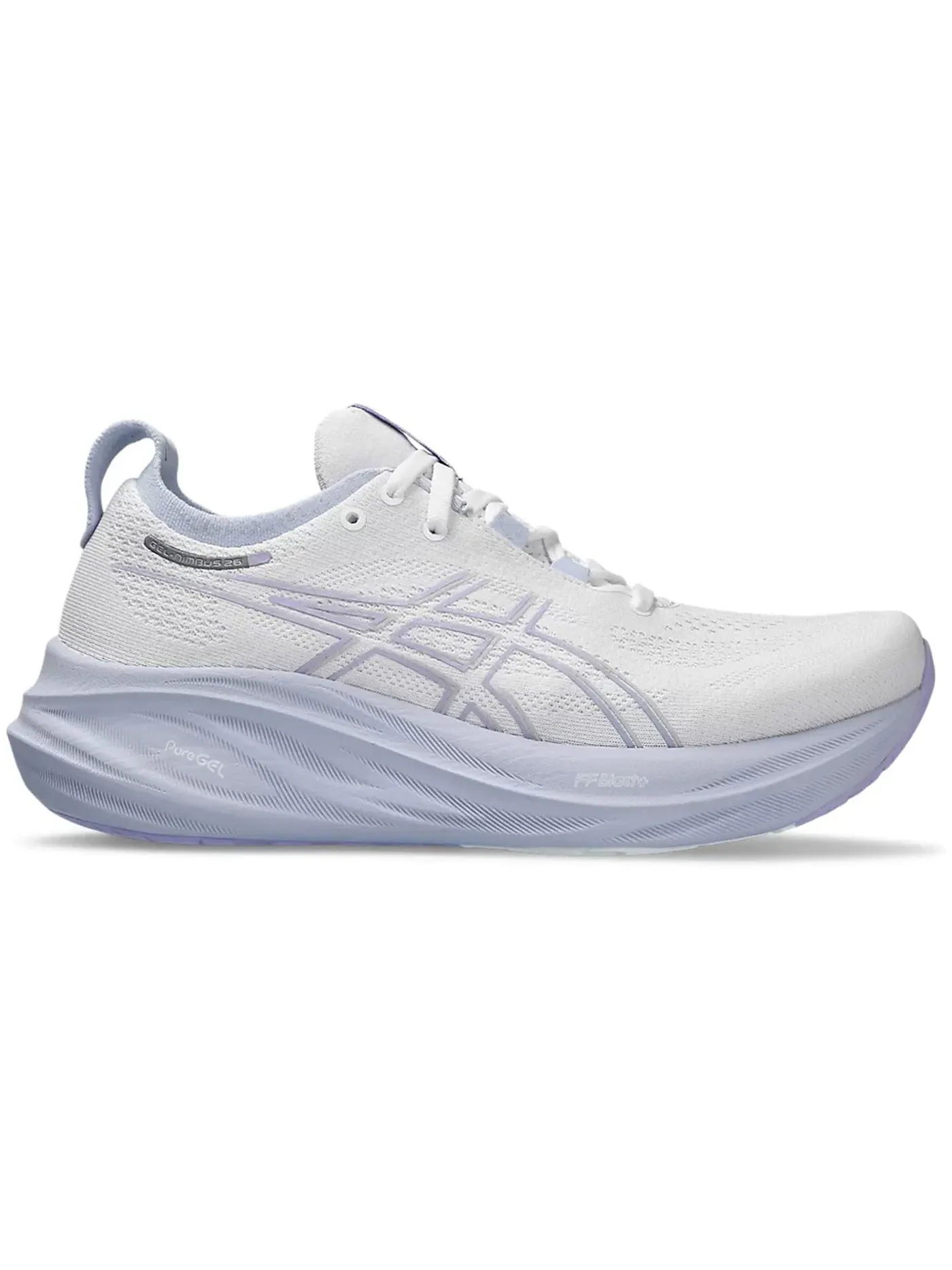 Женские кроссовки для бега ASICS Gel-Nimbus 26 — изображение 1 из 1, белый