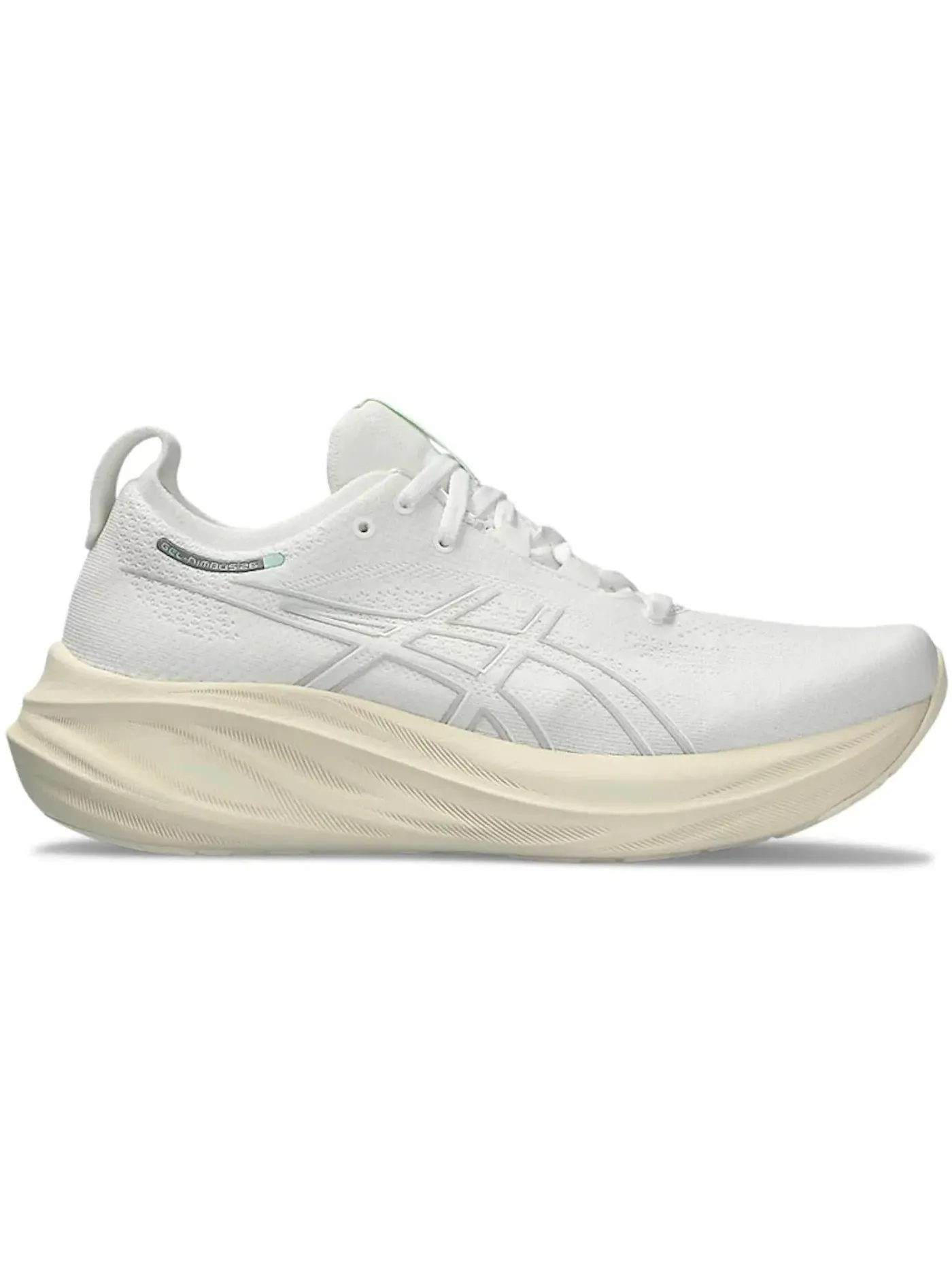Мужские кроссовки для бега ASICS Gel-Nimbus 26 — изображение 1 из 1, белый белый