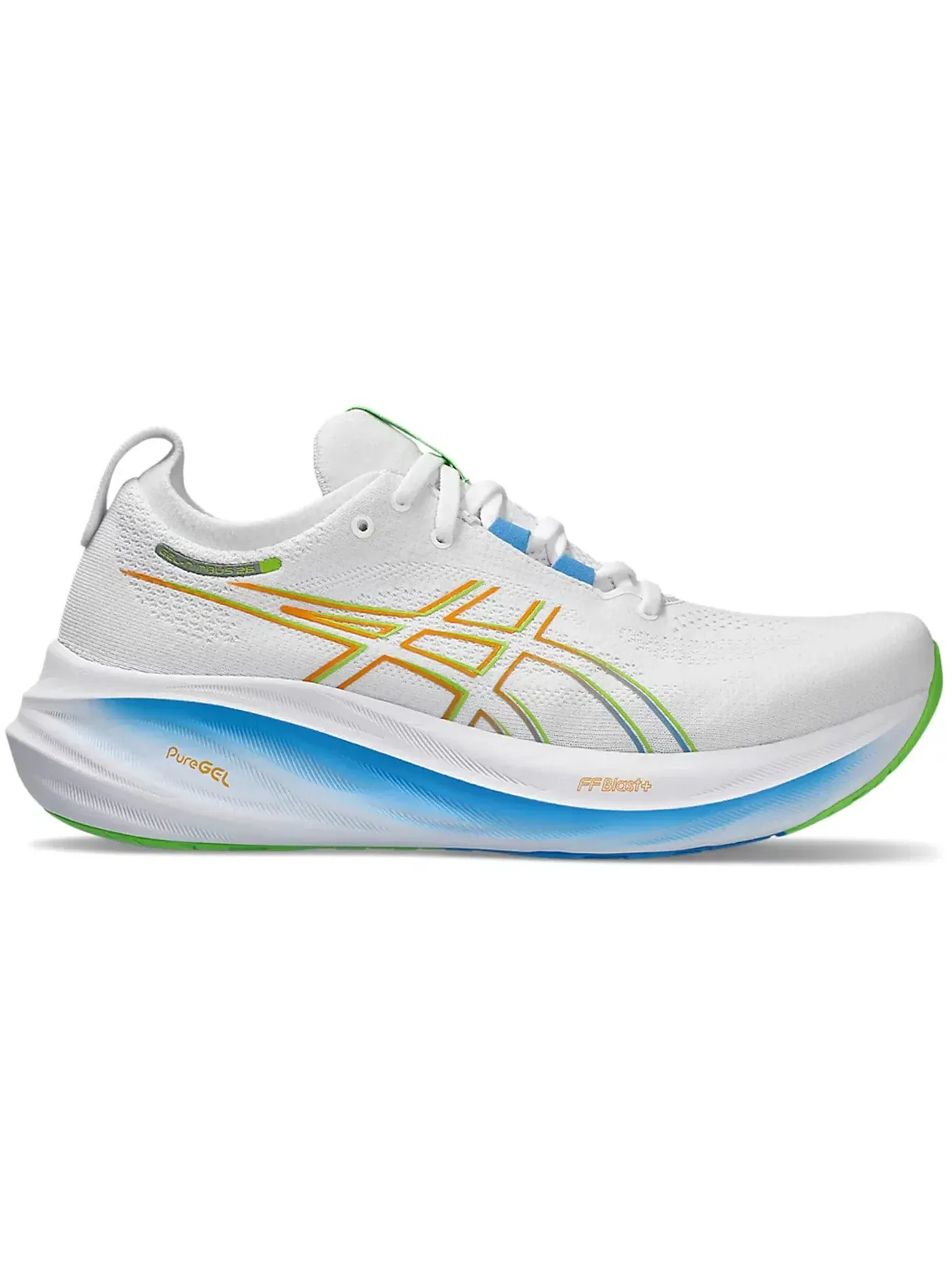 Мужские кроссовки для бега ASICS Gel-Nimbus 26 — изображение 1 из 1, белый