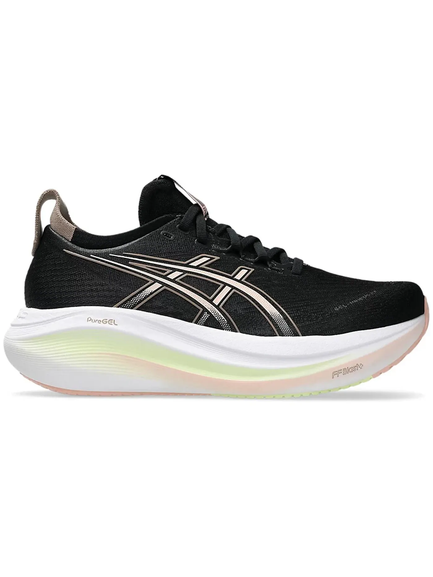 Женские кроссовки для бега ASICS Gel-Nimbus 27 — изображение 1 из 1, черный