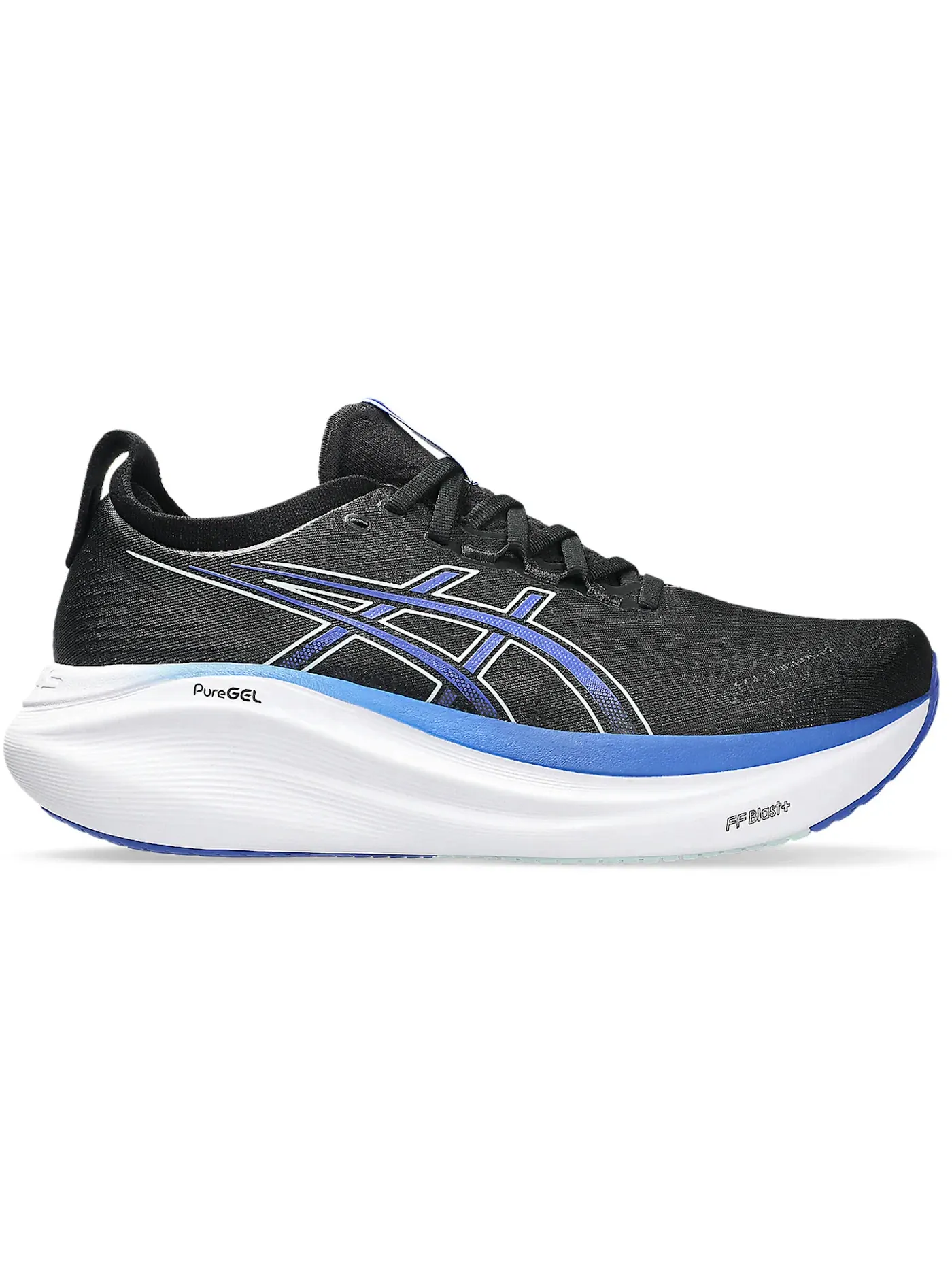 Мужские кроссовки для бега ASICS Gel-Nimbus 27 — изображение 1 из 1, черный/темный