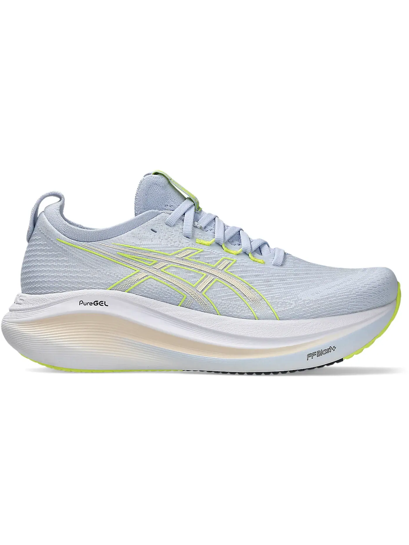 Женские кроссовки с амортизацией ASICS Gel-Nimbus 27 — изображение 1 из 1, синий розовый