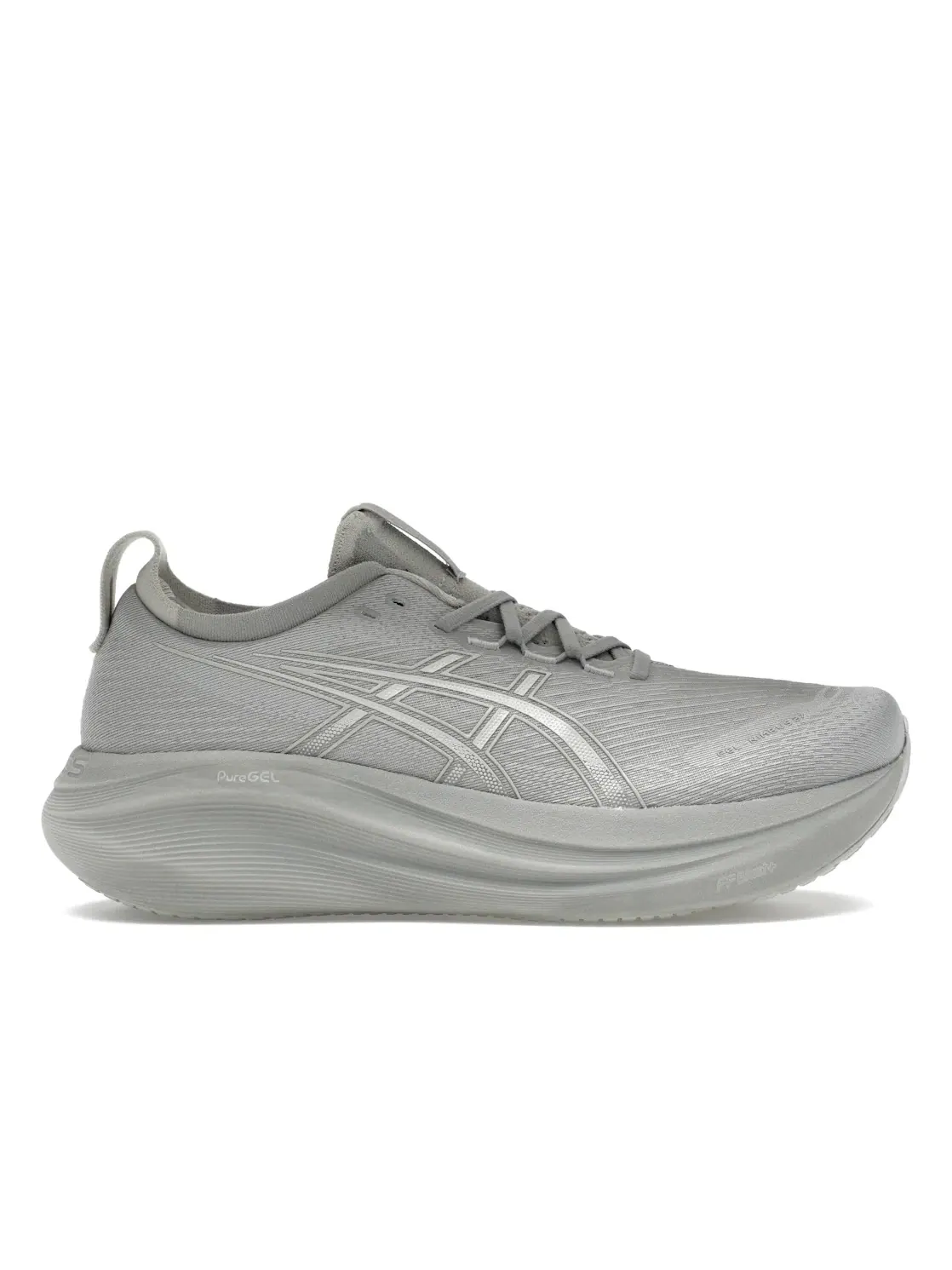 Мужские кроссовки с амортизацией Gel ASICS Gel-Nimbus 27 ASICS — изображение 1 из 4, серый/серый
