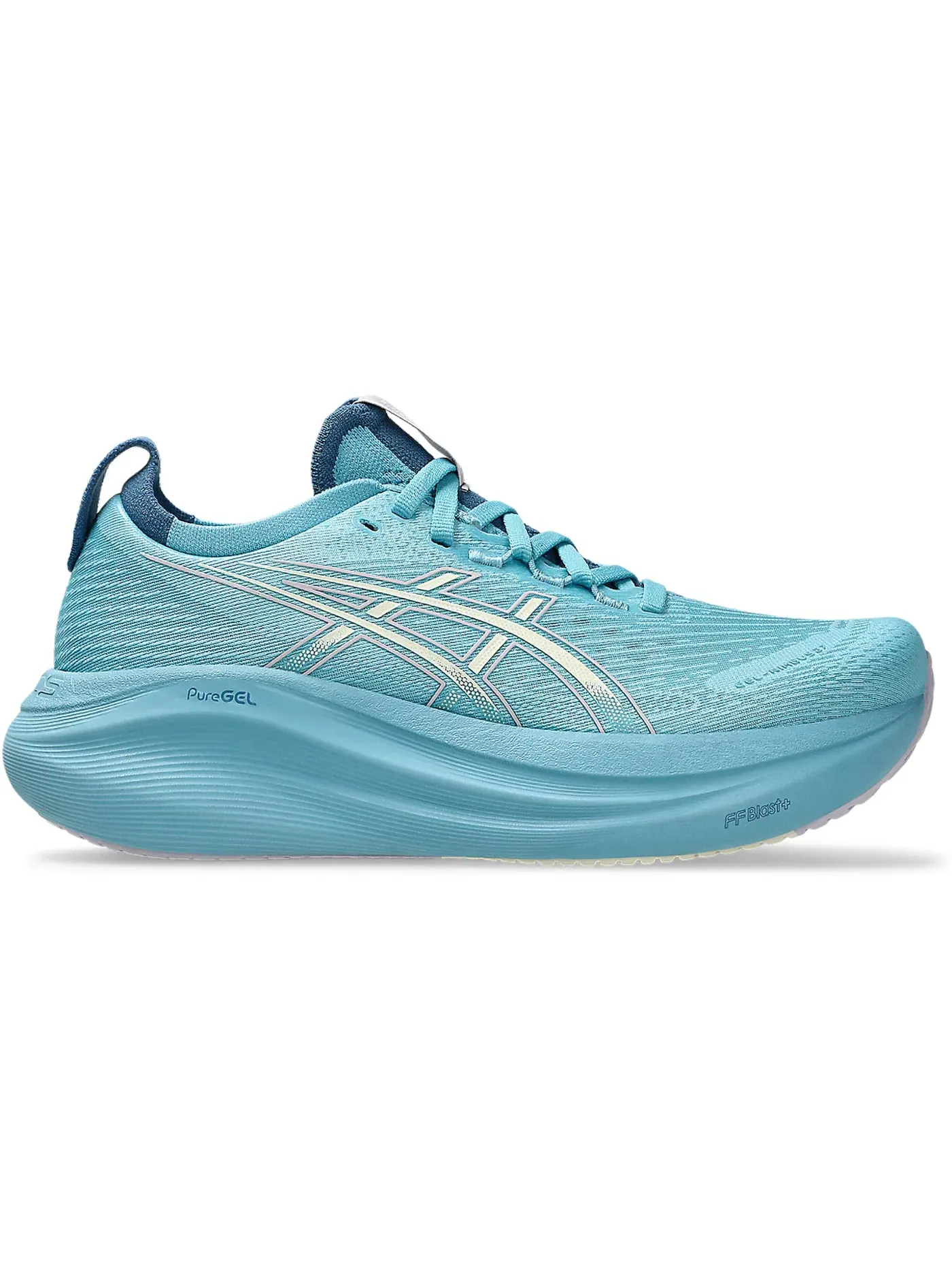 Женские кроссовки для бега ASICS Gel-Nimbus 27 — изображение 1 из 1, кремовый