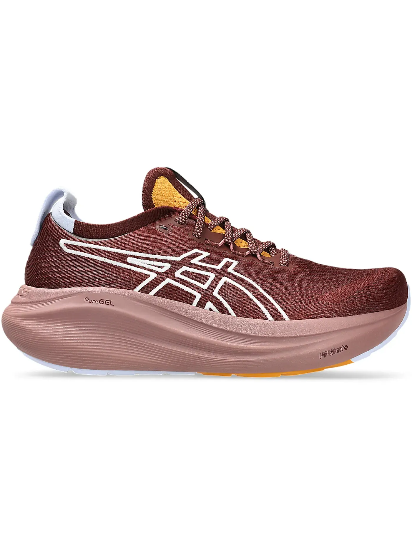 Женские кроссовки для бега ASICS Gel-Nimbus 27 TR — изображение 1 из 1, темный красный