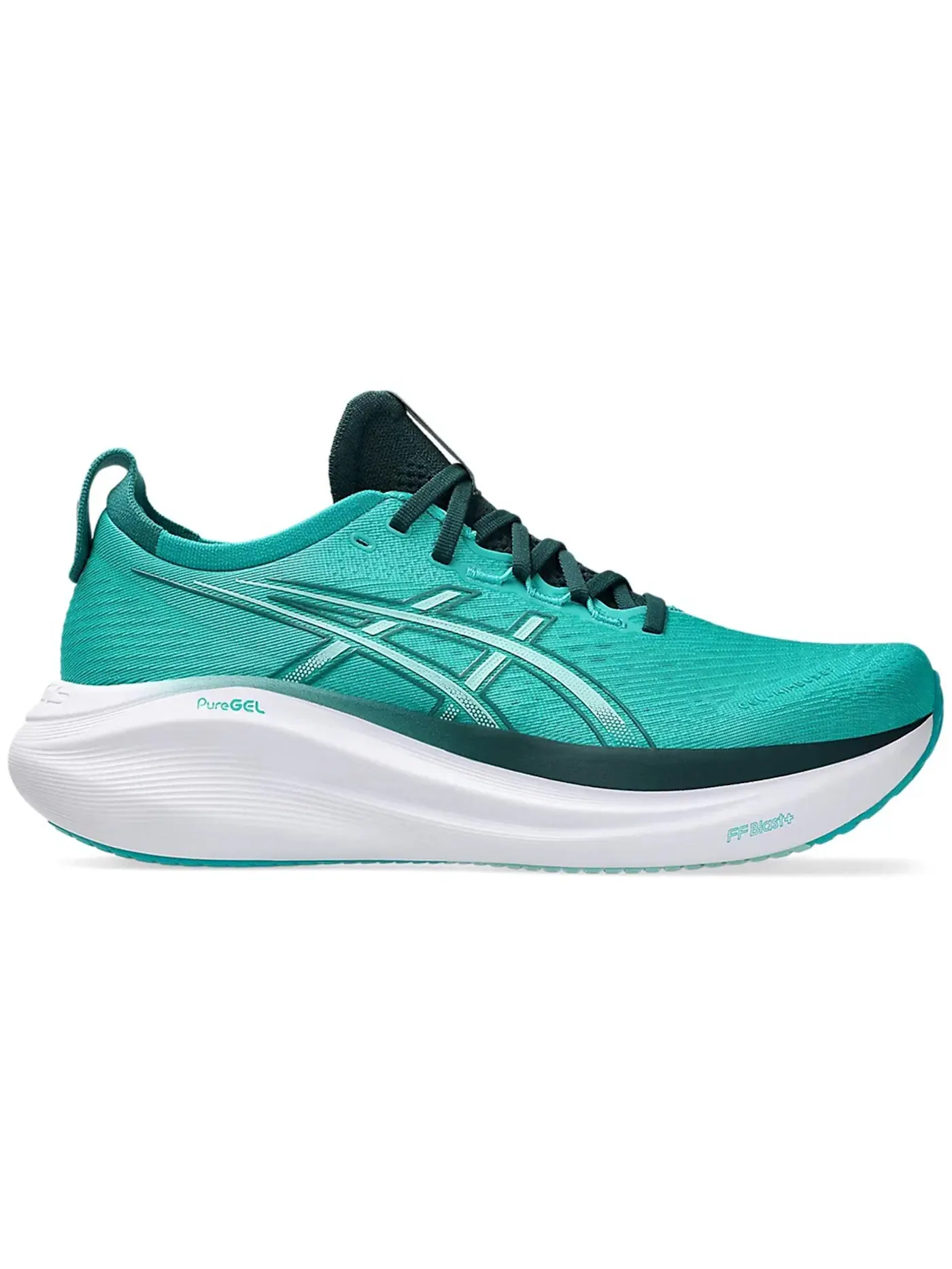 Мужские кроссовки для бега ASICS Gel-Nimbus 27 — изображение 1 из 1, зеленый