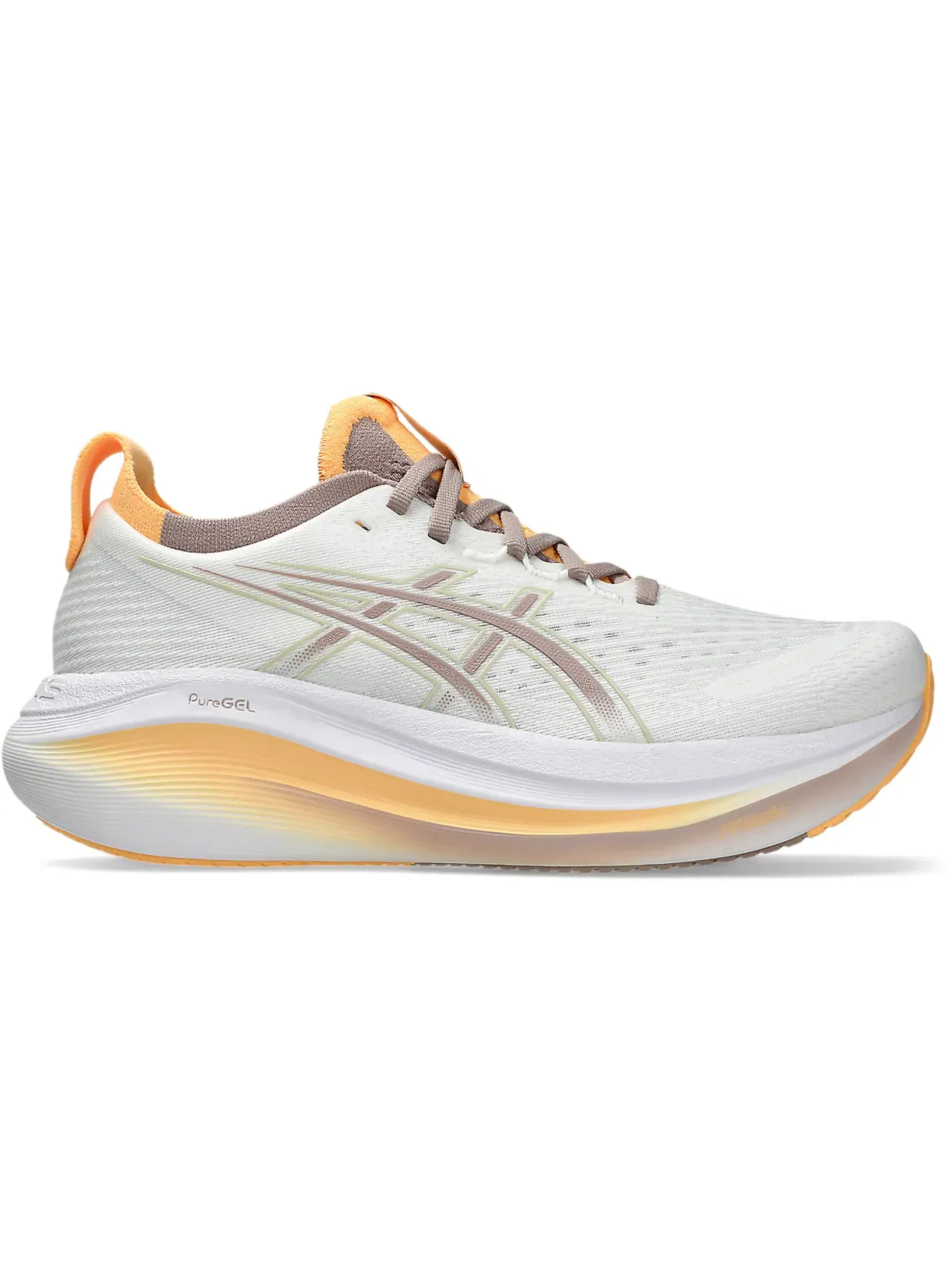 Женские кроссовки для бега ASICS Gel-Nimbus 27 — изображение 1 из 1, белый
