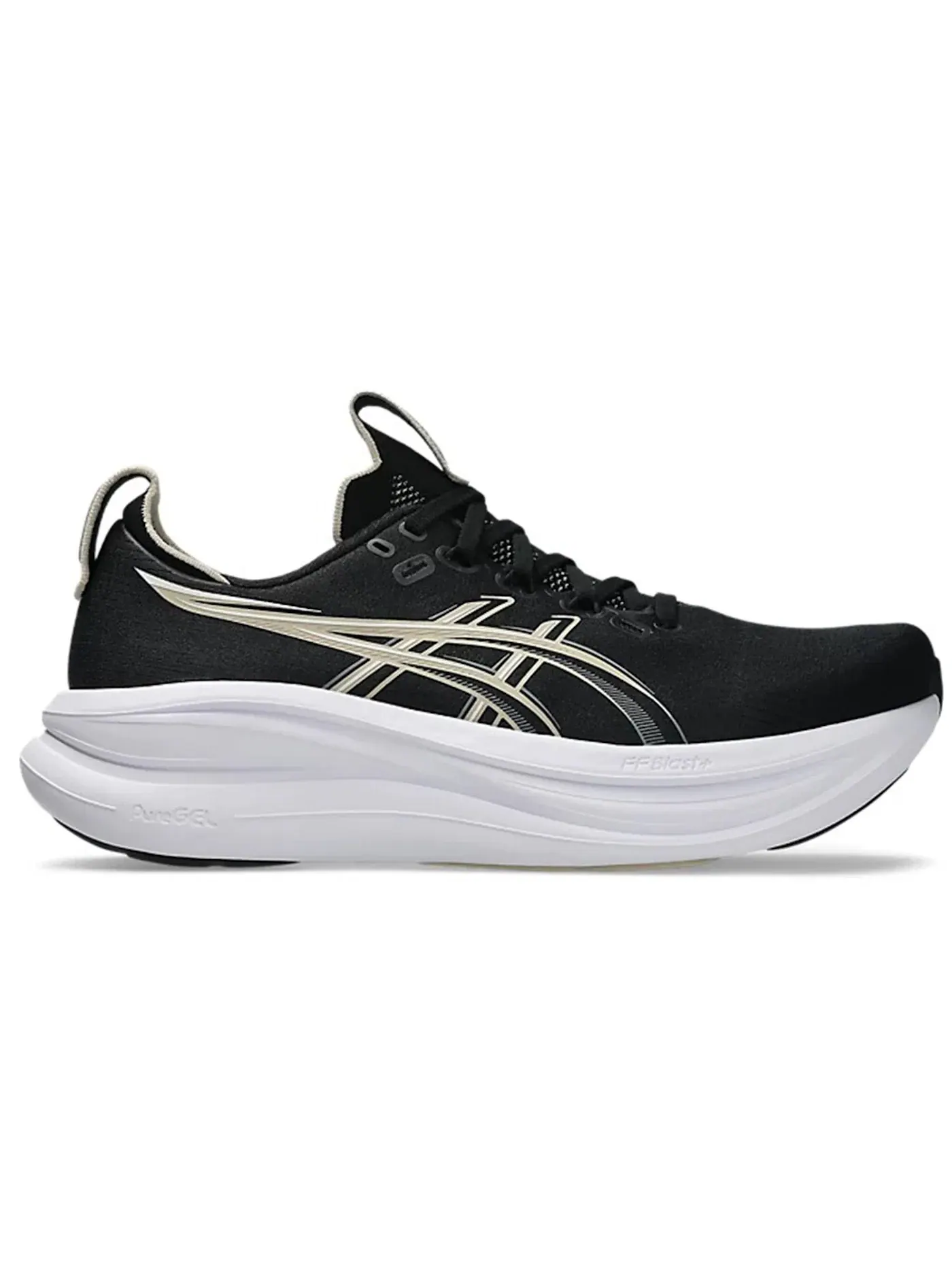 Мужские кроссовки для бега ASICS Gel-Nimbus 28 — изображение 1 из 1, черный/серый