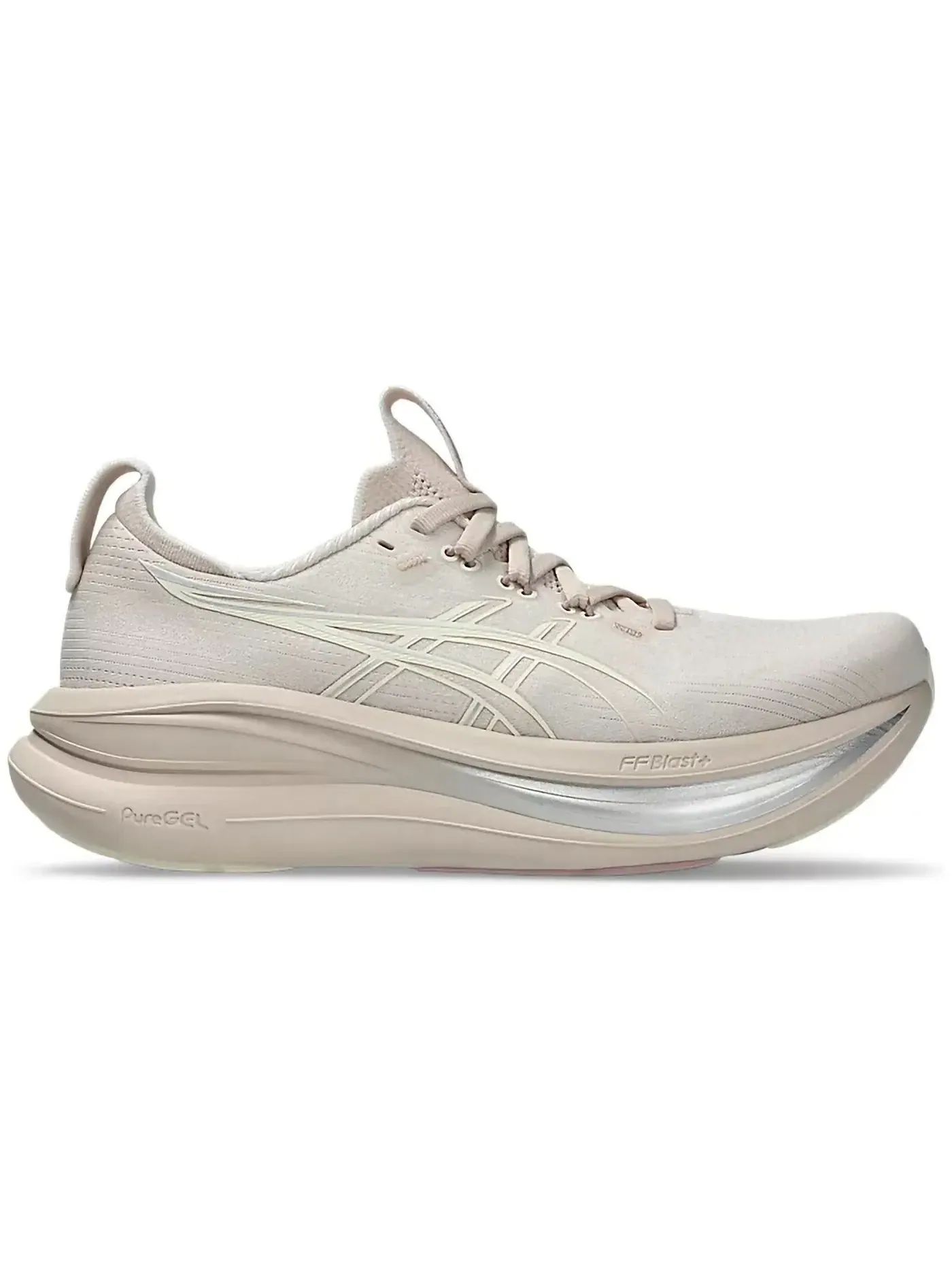 Женские кроссовки для бега ASICS Gel-Nimbus 28 — изображение 1 из 1, бежевый кремовый
