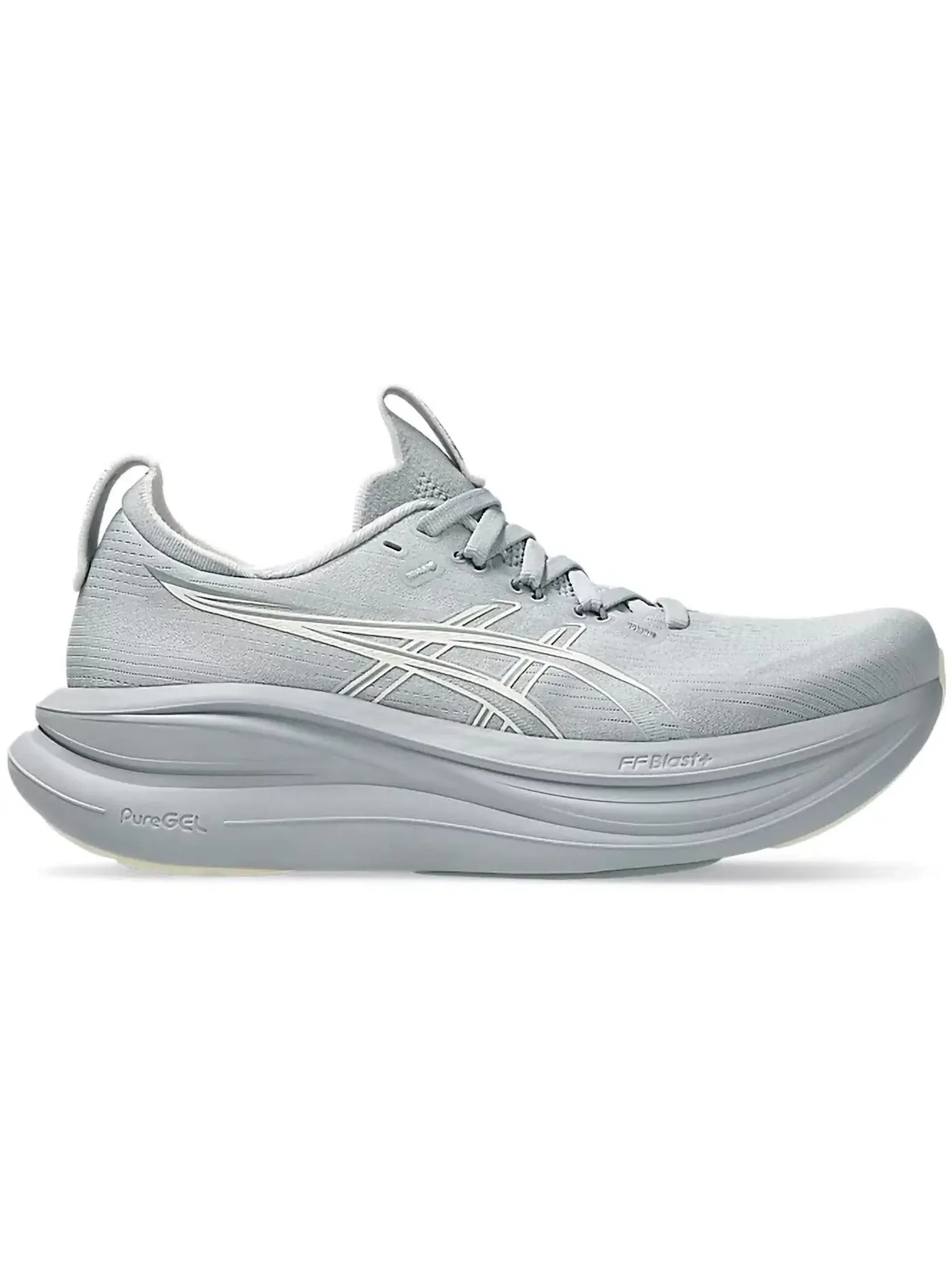 Женские кроссовки для бега ASICS Gel-Nimbus 28 — изображение 1 из 1, серый кремовый