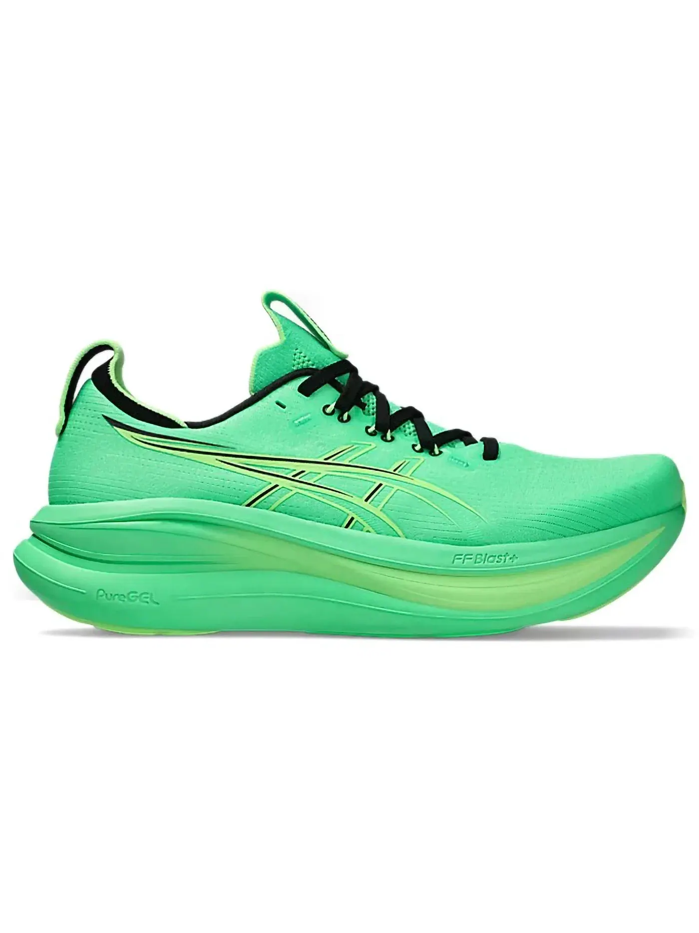 Мужские кроссовки для бега ASICS Gel-Nimbus 28 — изображение 1 из 1, зеленый зеленый