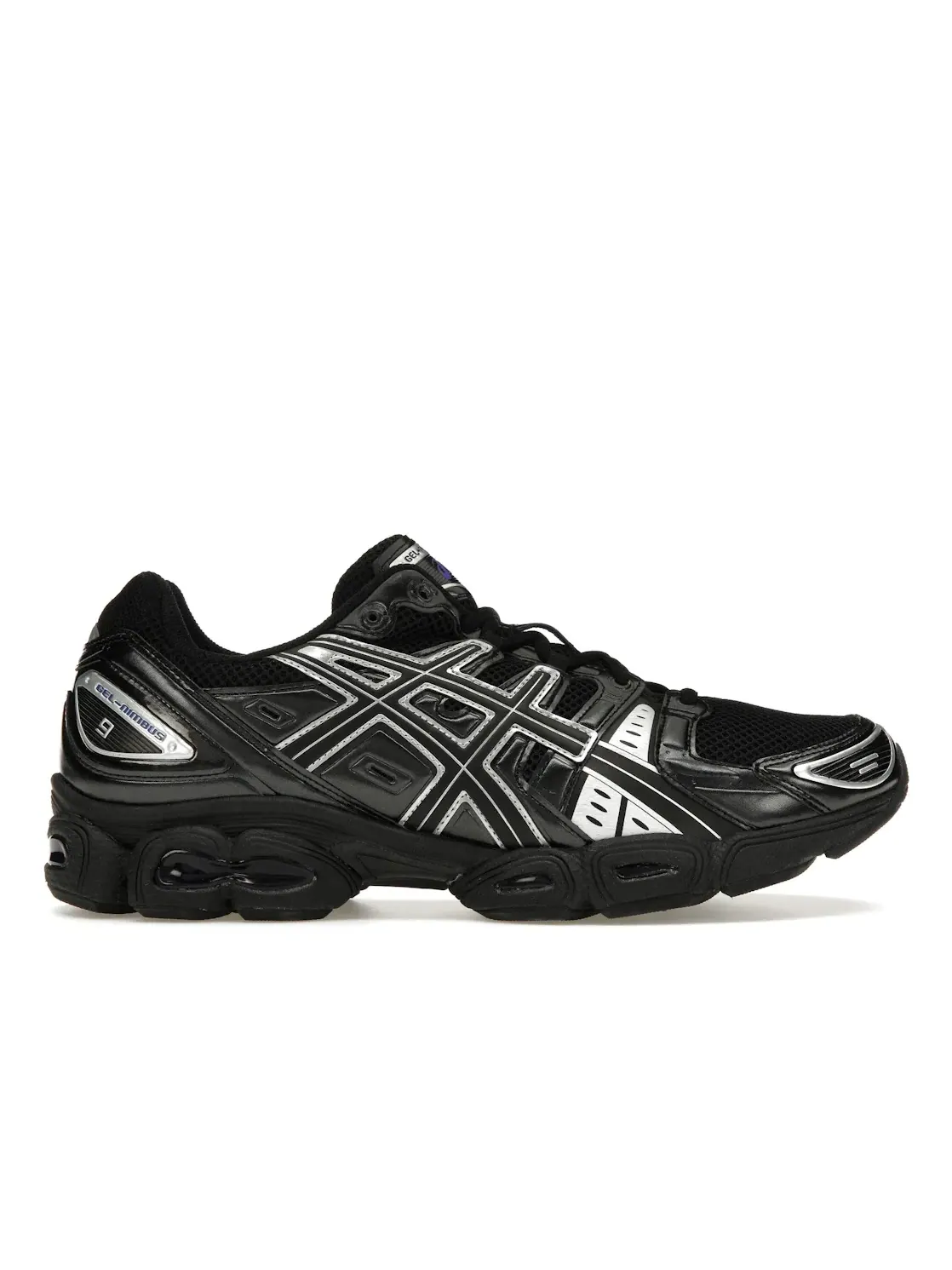Мужские кроссовки Lifestyle ASICS Gel-Nimbus 9 — изображение 1 из 4, черный серебристый