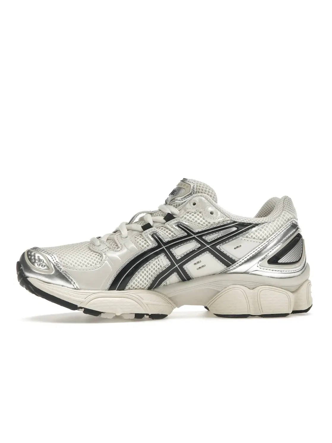 Мужские кроссовки с гелевыми вставками ASICS Gel-Nimbus 9 ASICS — изображение 3 из 4, кремовый/черный