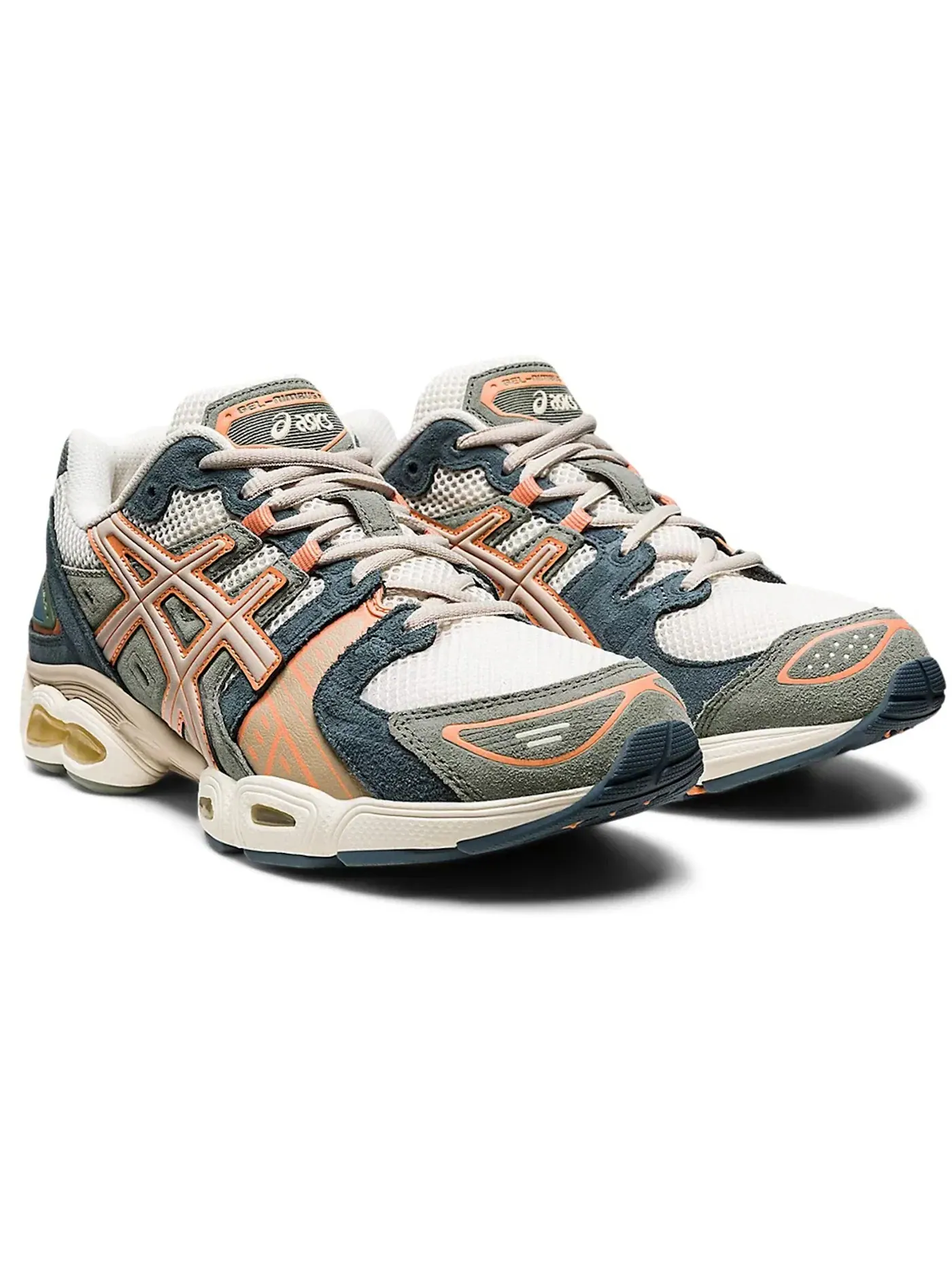 Мужские кроссовки Lifestyle ASICS Gel-Nimbus 9 — изображение 2 из 3, кремовый/серый