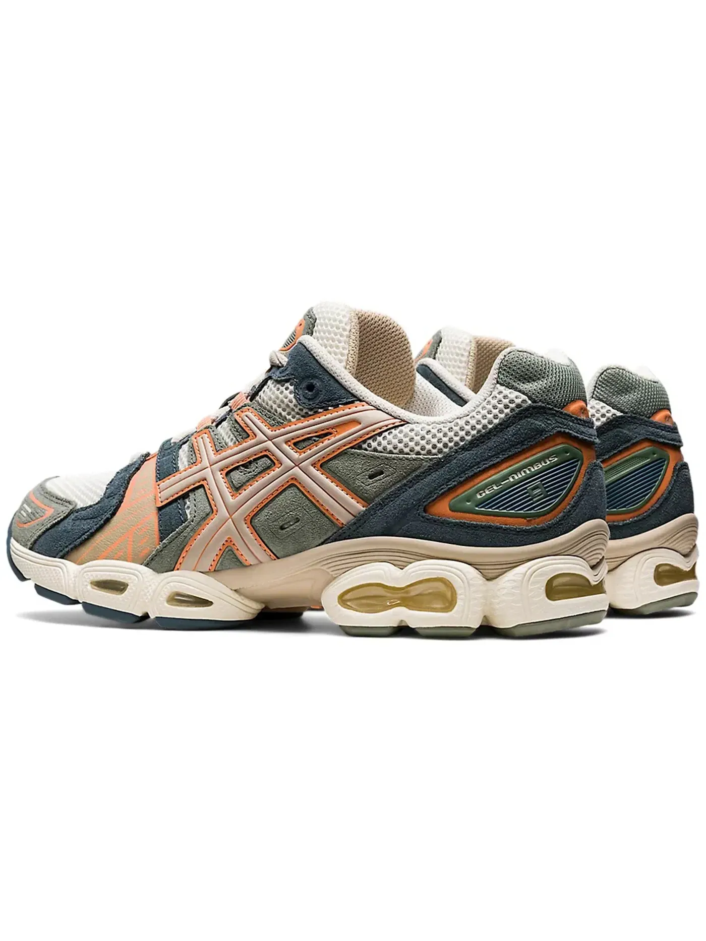 Мужские кроссовки Lifestyle ASICS Gel-Nimbus 9 — изображение 3 из 3, кремовый/серый