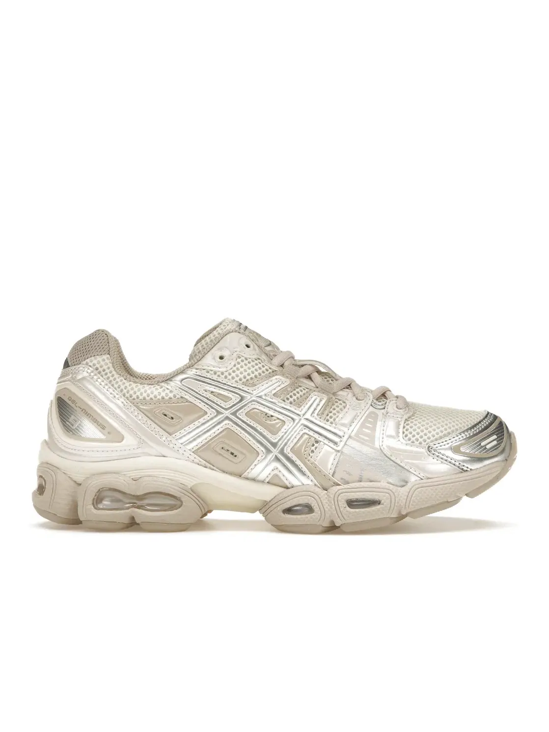 Женские кроссовки Lifestyle ASICS Gel-Nimbus 9 — изображение 1 из 4, кремовый бежевый