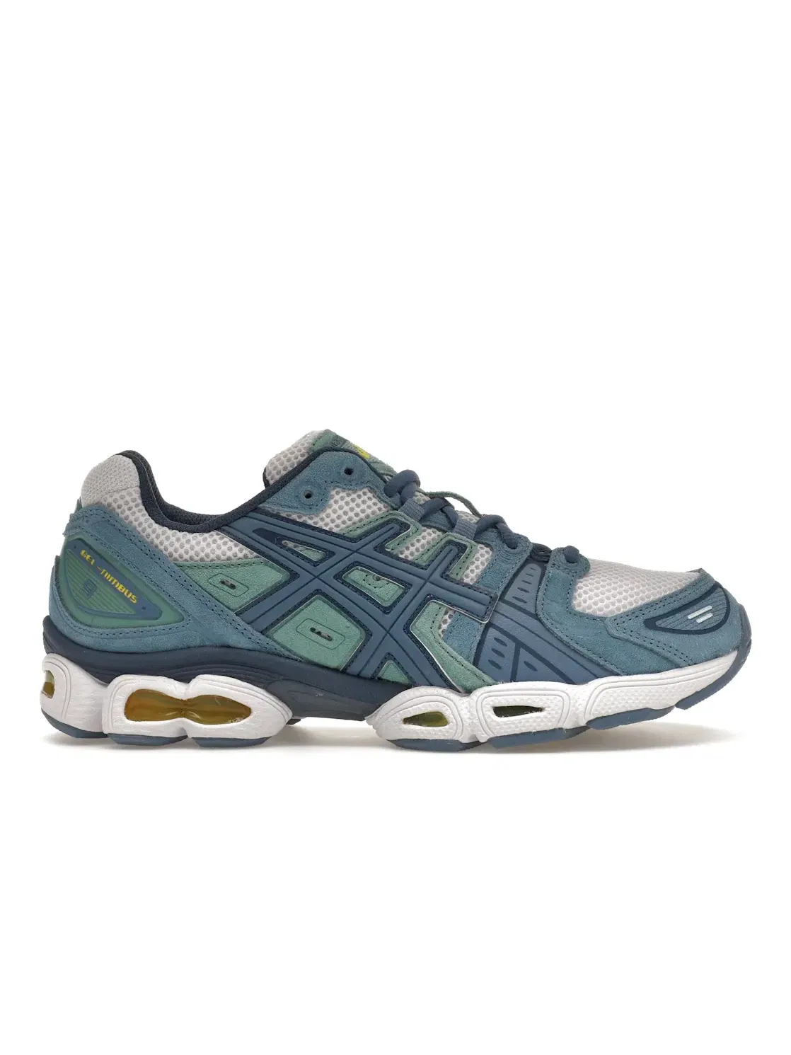 Мужские кроссовки Lifestyle ASICS Gel-Nimbus 9 — изображение 1 из 4, белый/серый